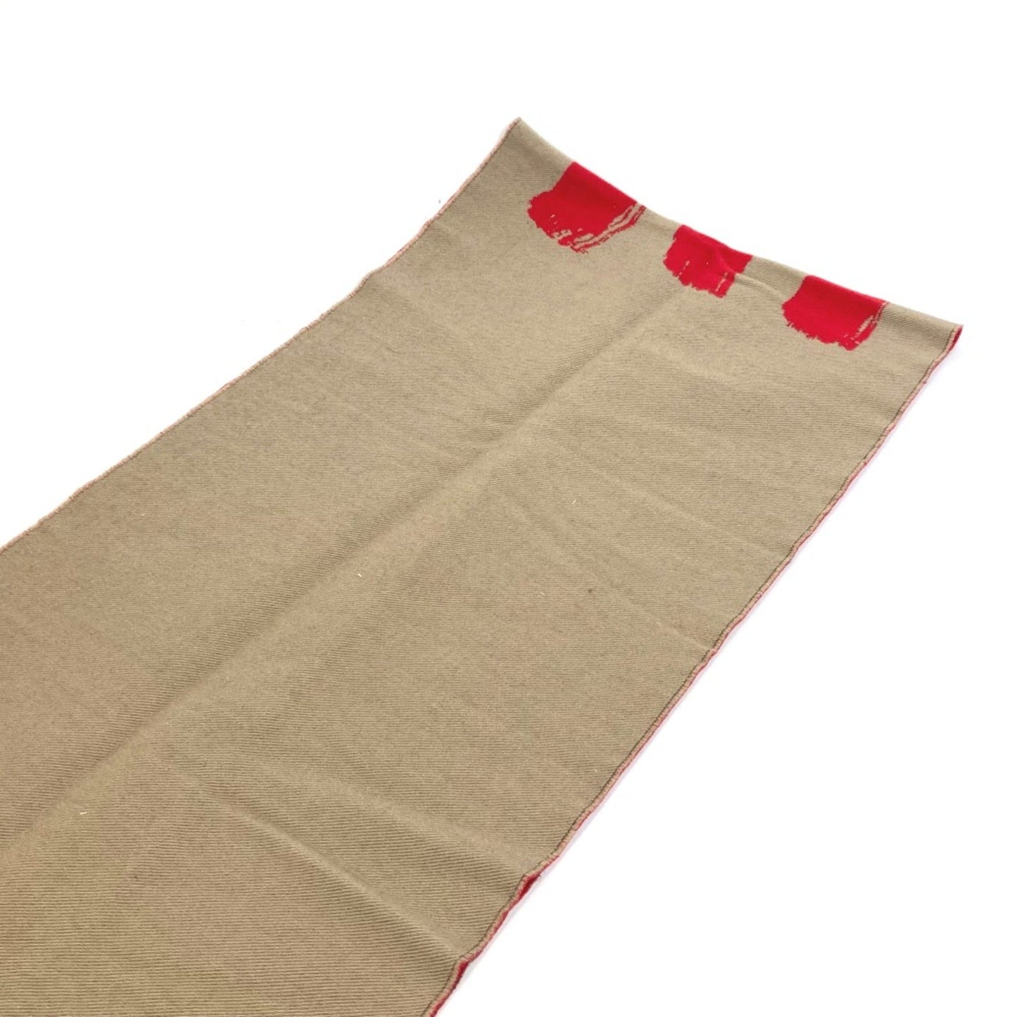 Burberry 8037534 Fringe Love Scarf Brown Red