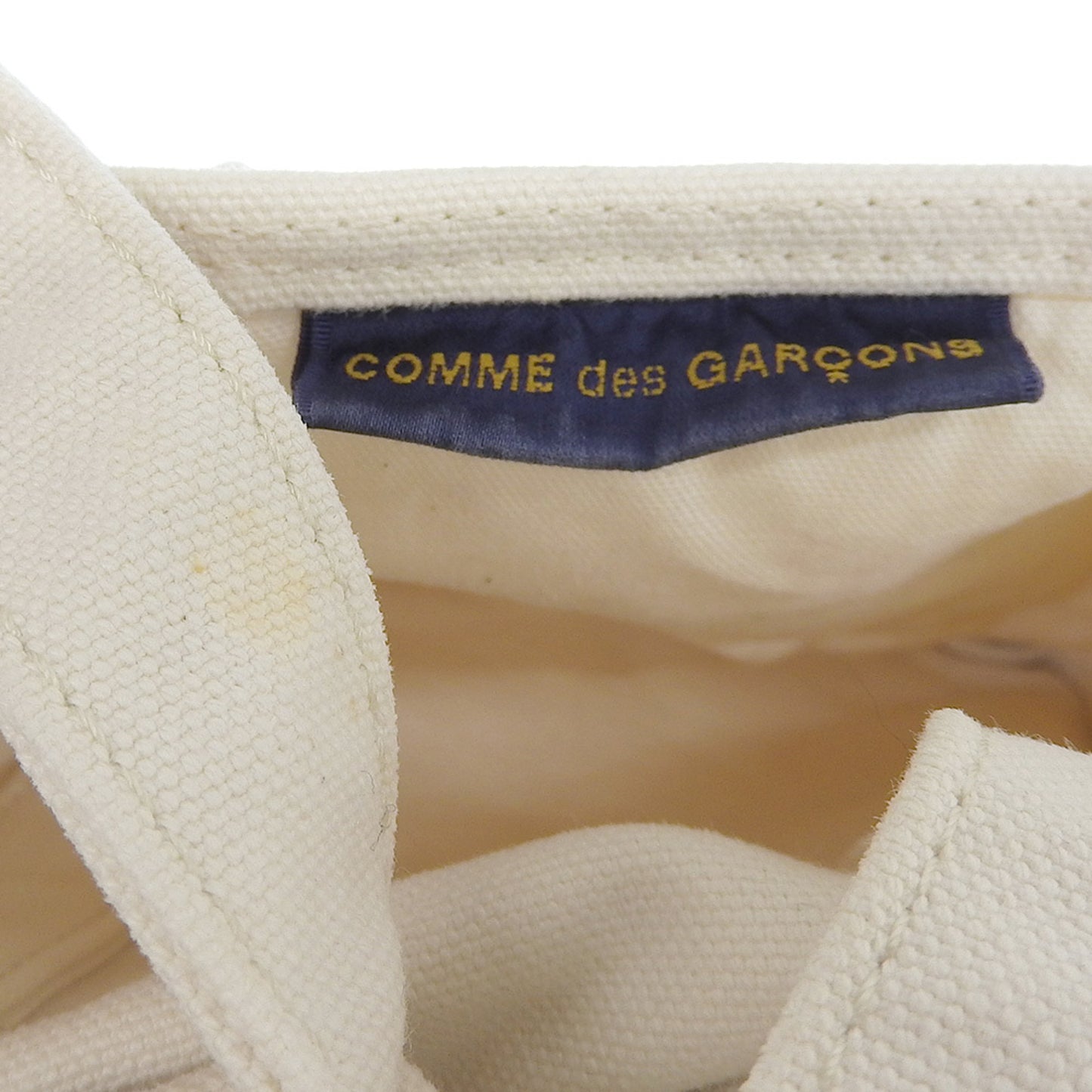 Comme Des Garons Comme Des Garcons Canvas Square Cube Handbag