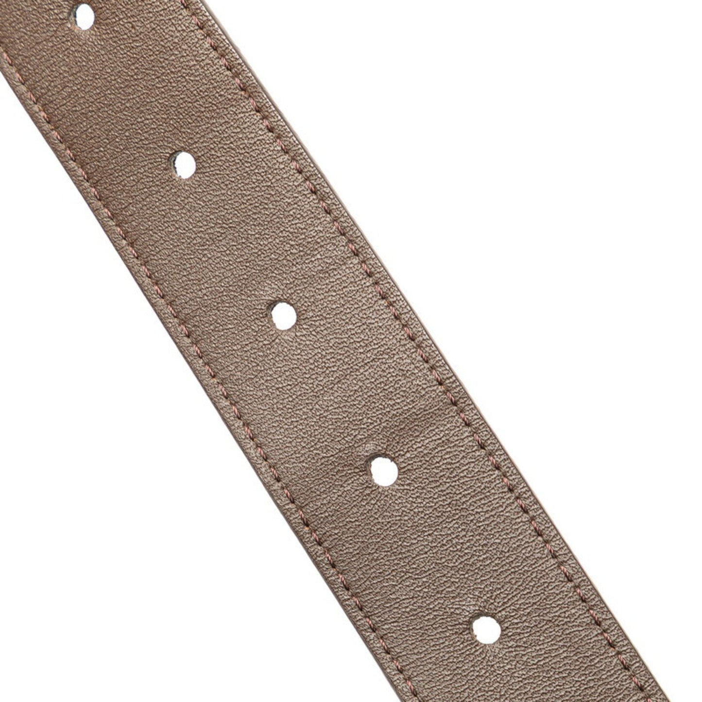 Louis Vuitton Monogram Santur Lv Cut Belt Size: 80/32 M6888W Brown Pvc Leather
