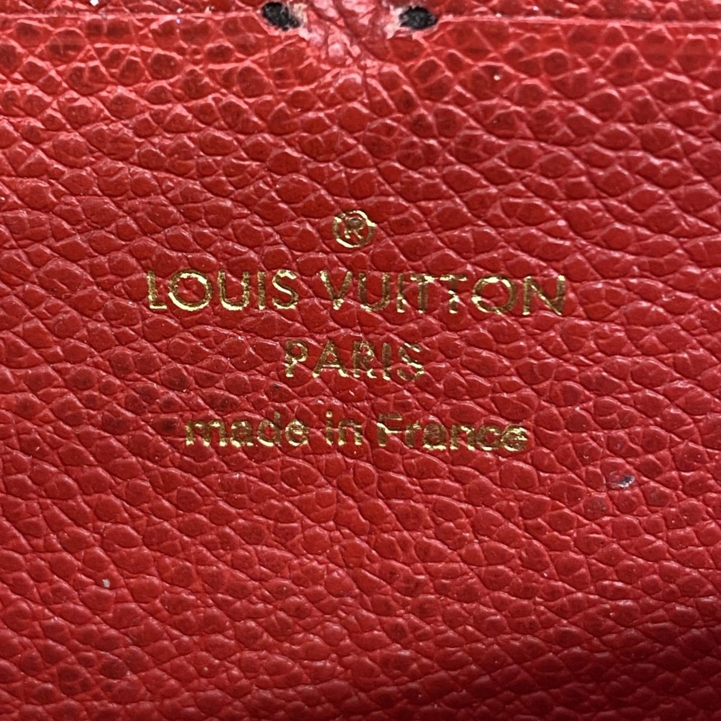 Louis Vuitton Monogram Empreinte Portefeuille Clemence Long Wallet M60169