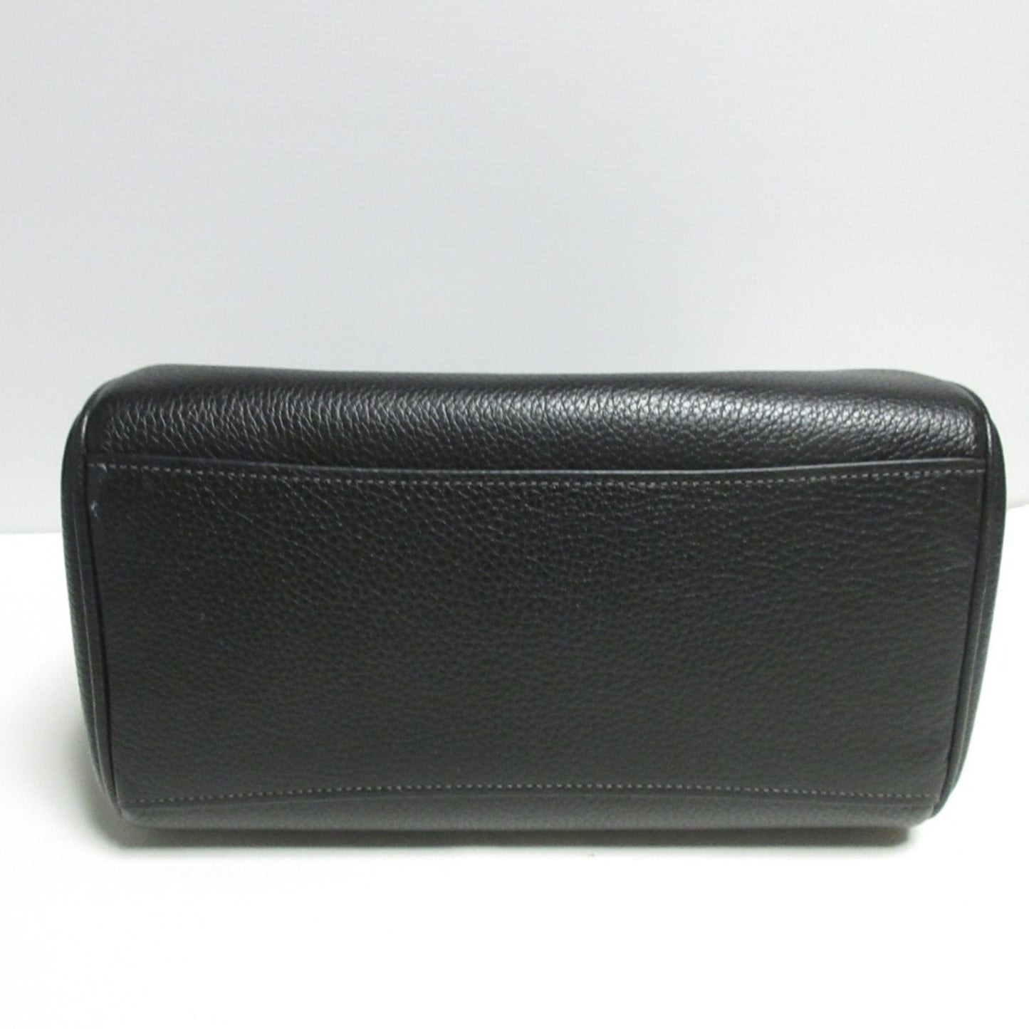 Coach Lowan Satchel Leather 2Way Handbag Shoulder Bag Cv962 Black