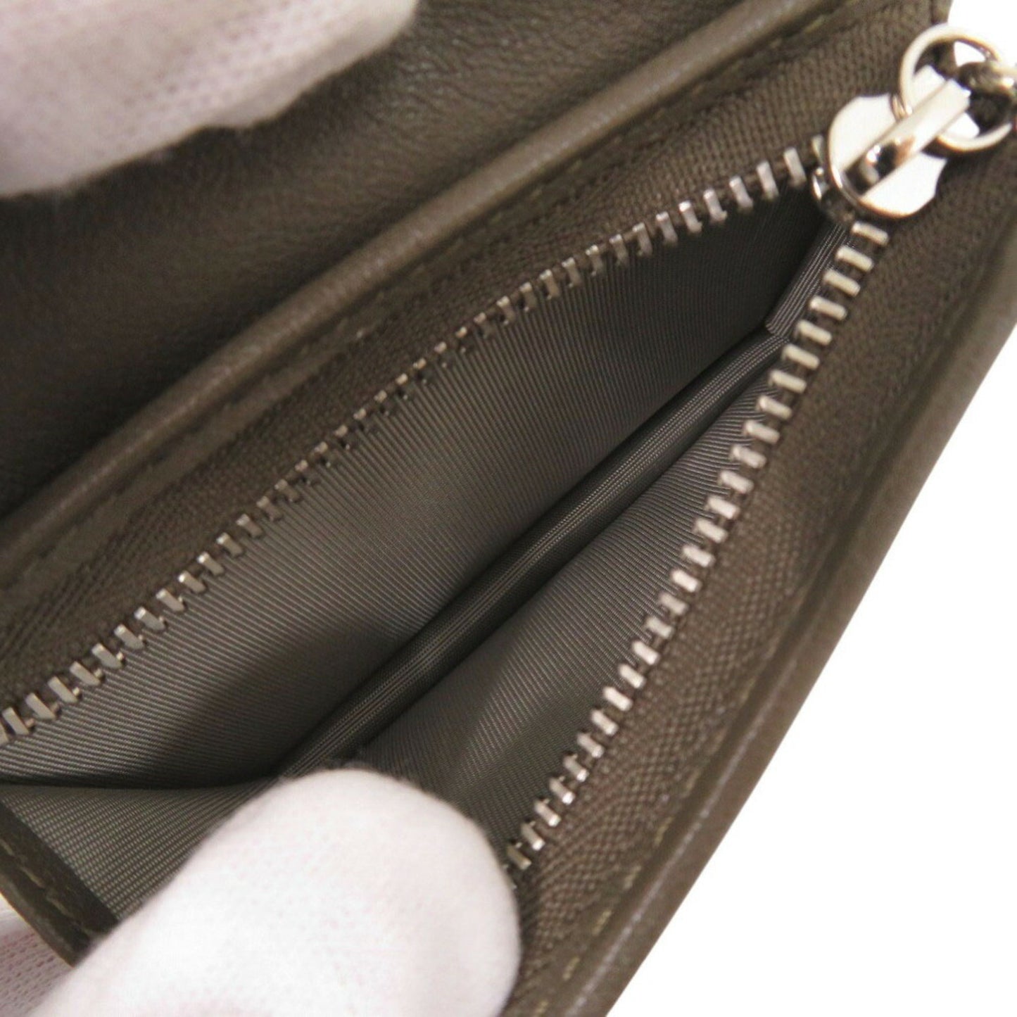 Like New Gucci Blondie 760317 Leather Brown Bifold Wallet