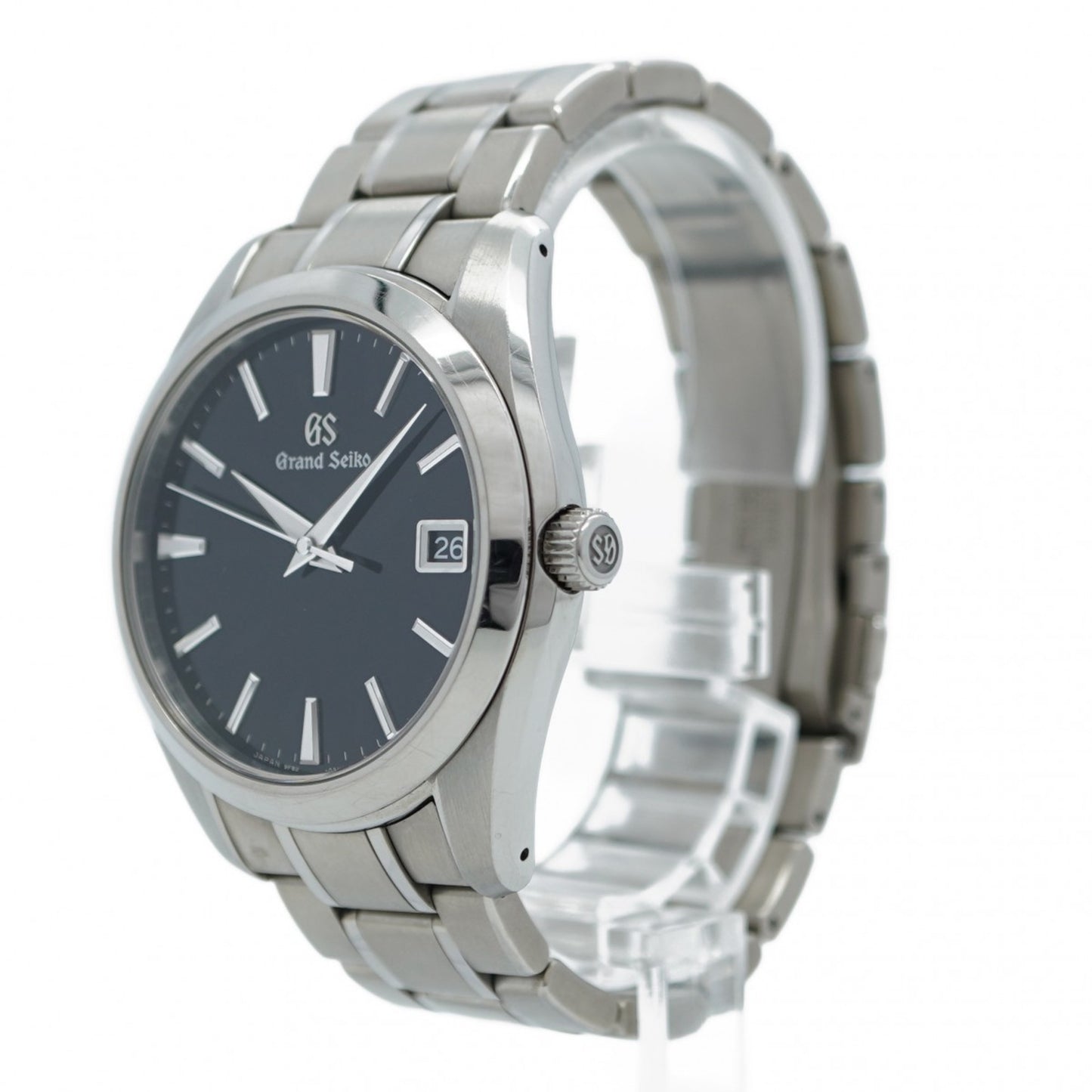 Seiko Grand 9F82-0Af0 Black Dial