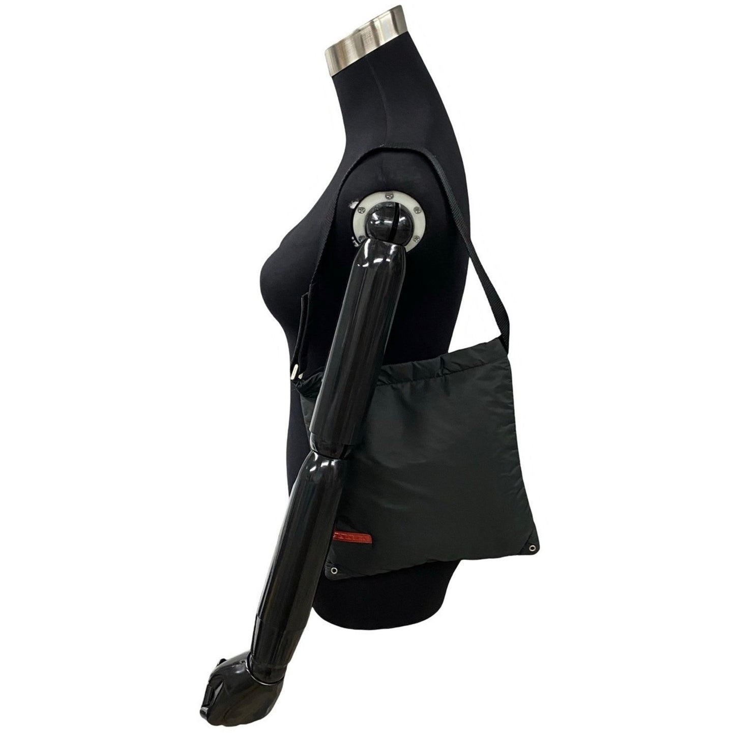 Prada Prada Sport Logo Nylon Semi-One Shoulder Bag/Mini Tote Bag