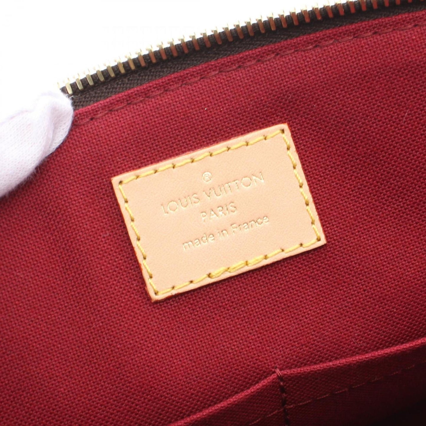 Louis Vuitton Petit Pale Pm Handbag Coated Canvas Leather Monogram
