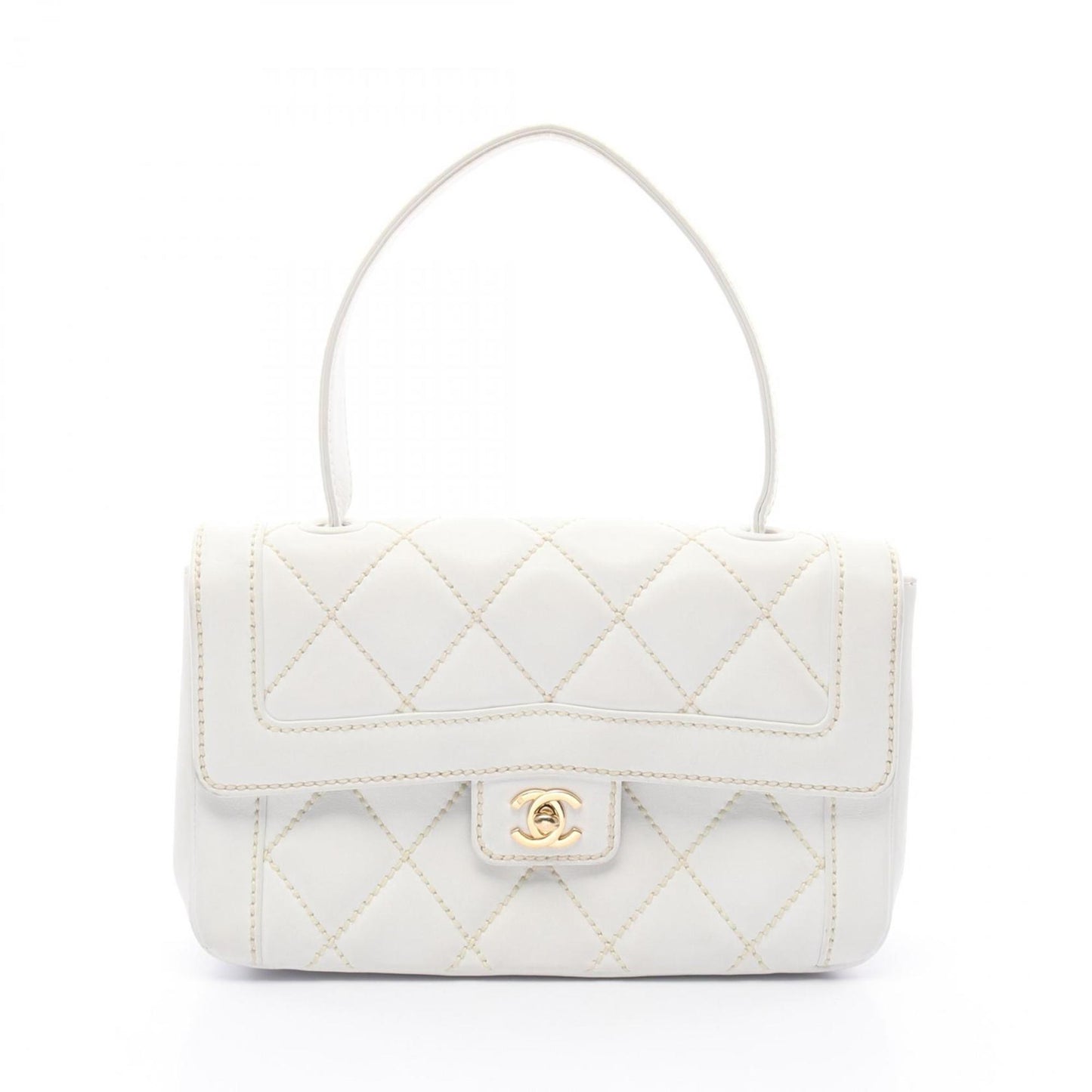 Chanel Wild Stitch Top Handle Handbag