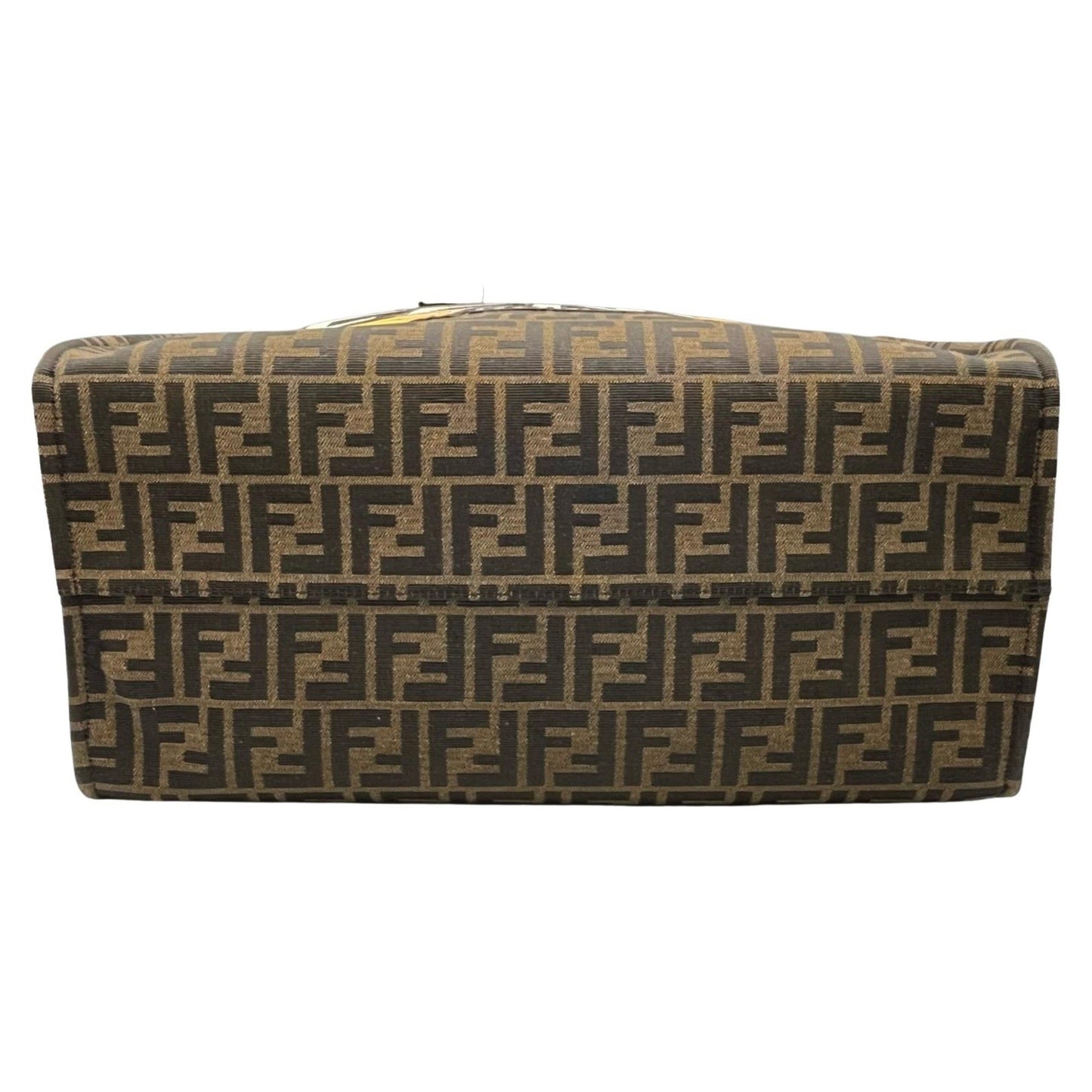 Fendi X Frgmt Pokmon Brown Ff Fabric Tote Bag 8Bh357 Canvas