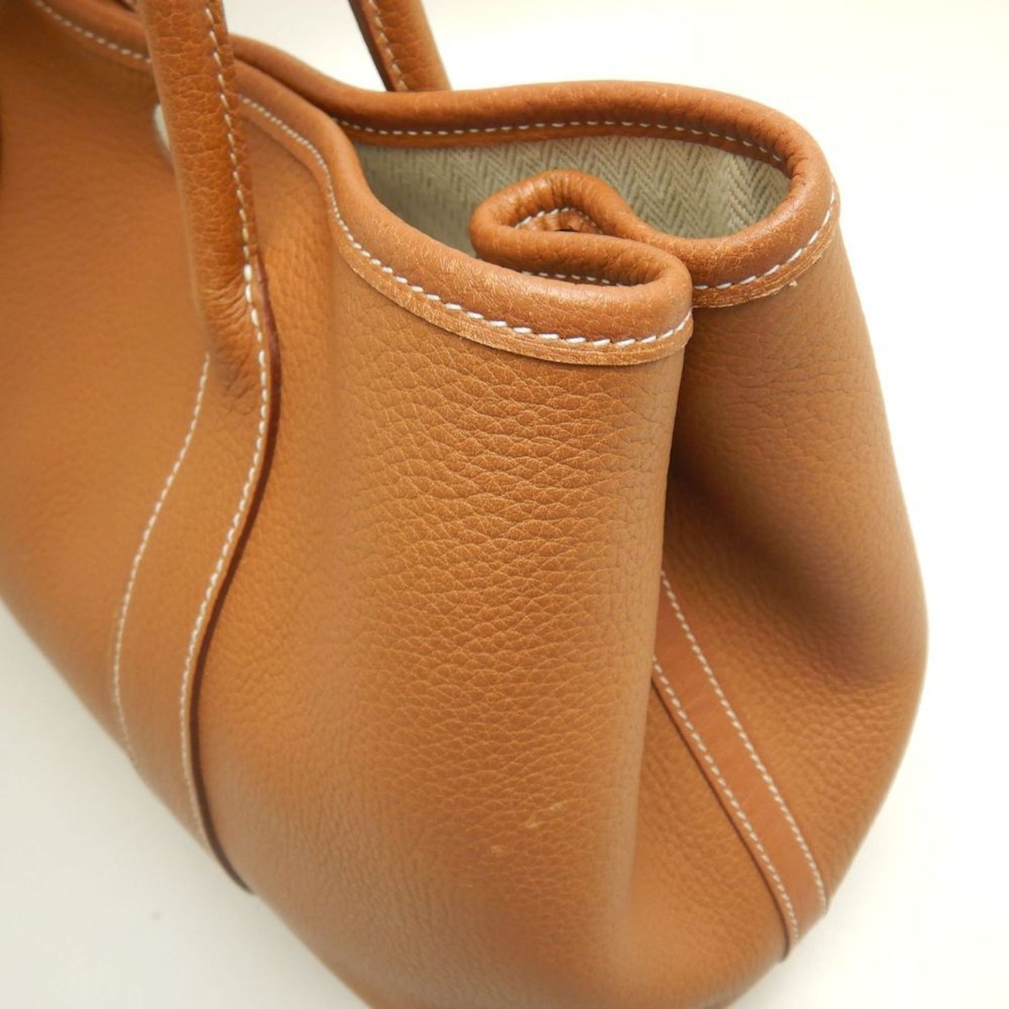 Hermes Garden Tpm Handbag Negonda Gold 252920
