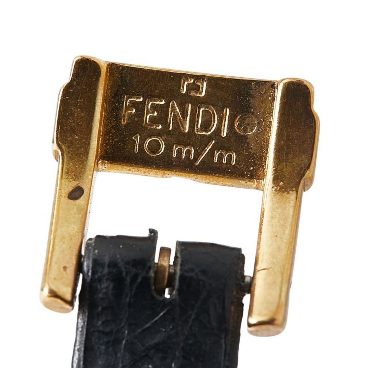 Fendi Belt (Non-Genuine) Watch 320L Quartz White Dial Stainless Steel