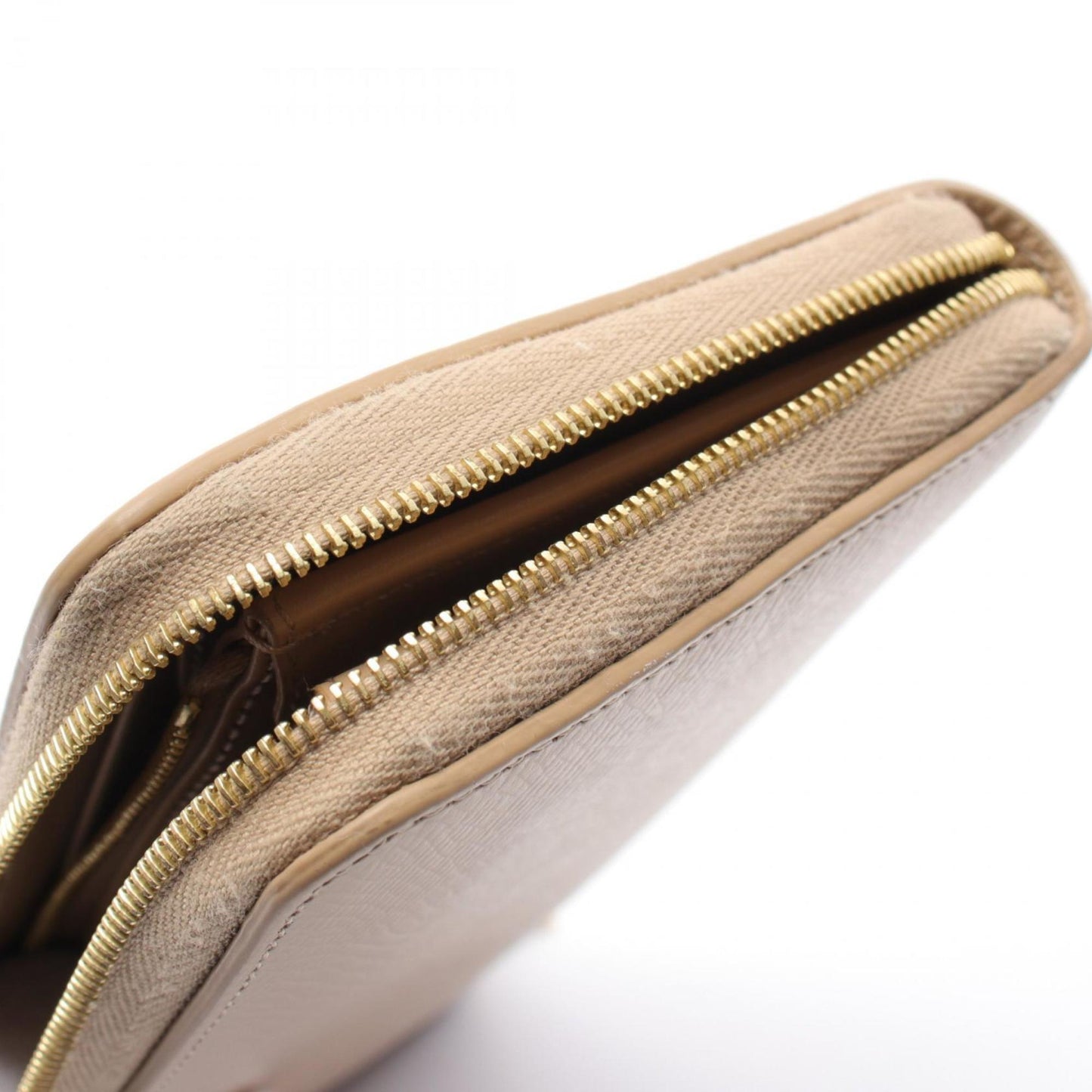 Celine Large Zipped Wallet Round Long Leather