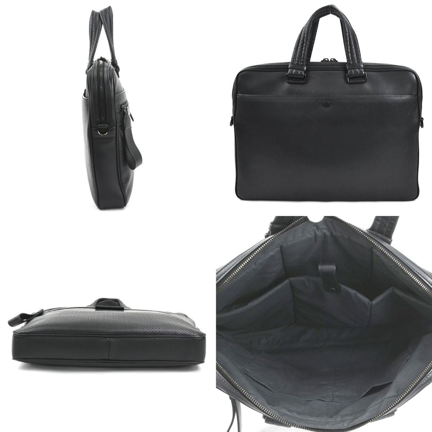 Bottega Veneta Handbag Bag Leggero Leather Black