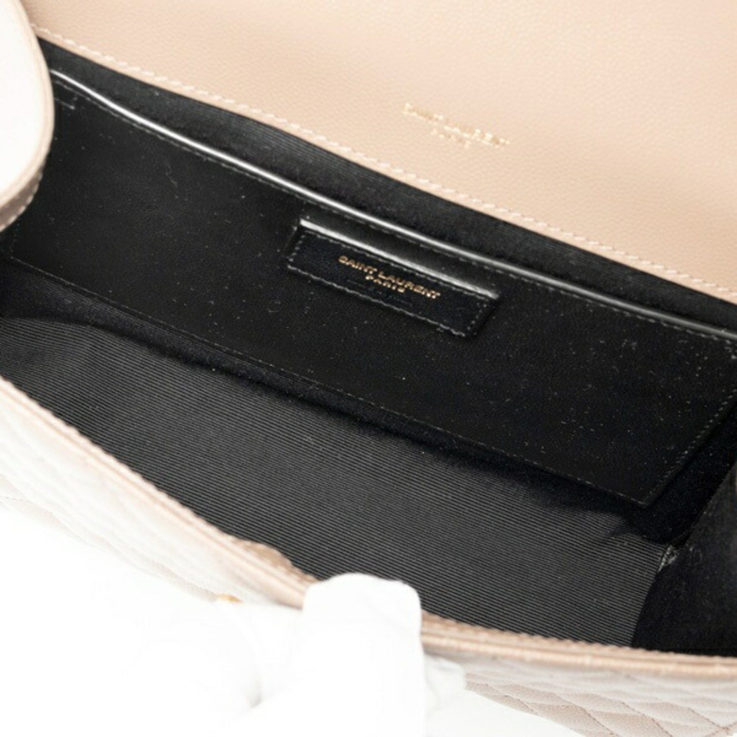 Saint Laurent Saint Laurent Envelope Medium Chain Shoulder Bag 600185 Grain De Poudre Quilted