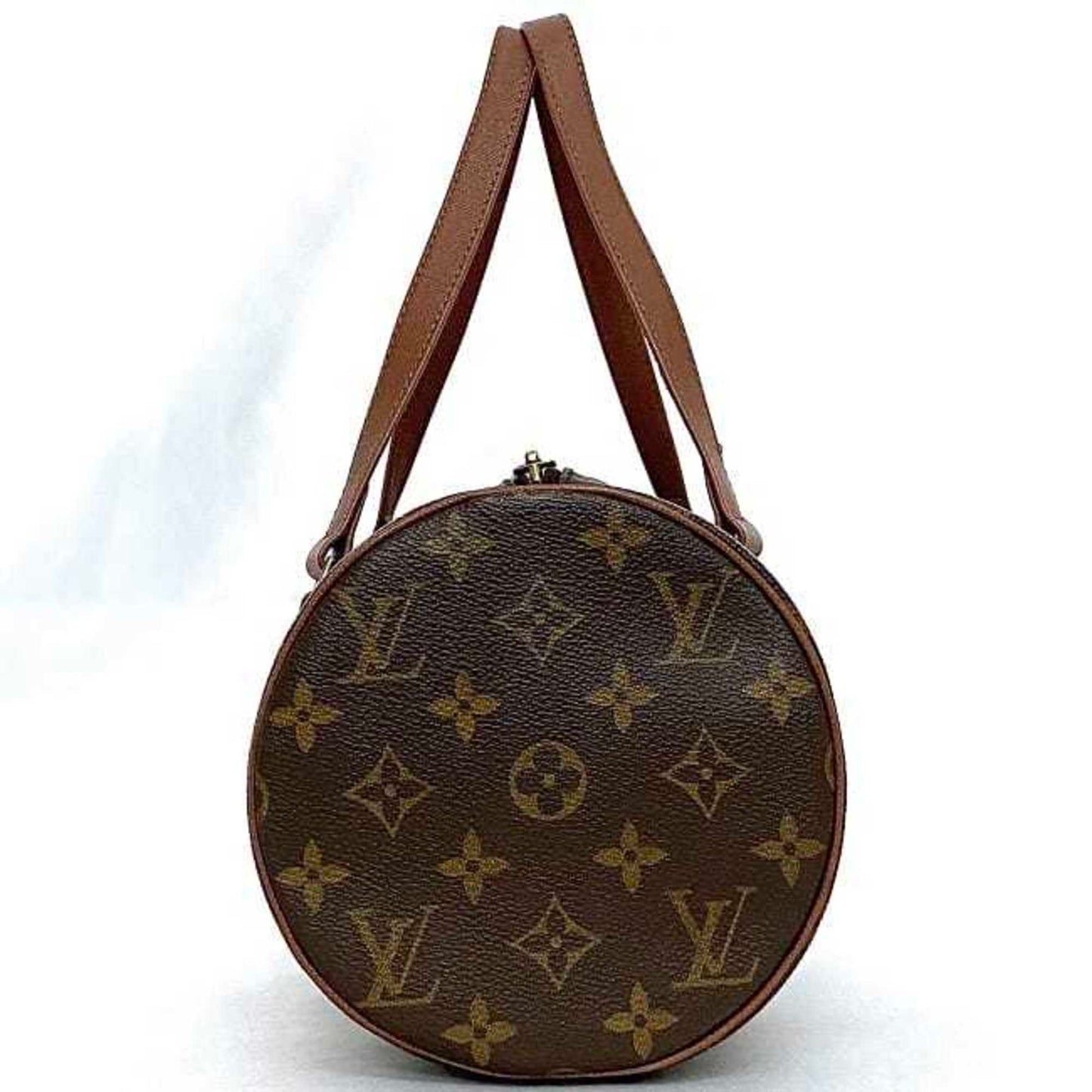 Louis Vuitton Handbag Papillon 30 Brown Monogram M51365 Boston Bag Canvas Leather No1929 Louis