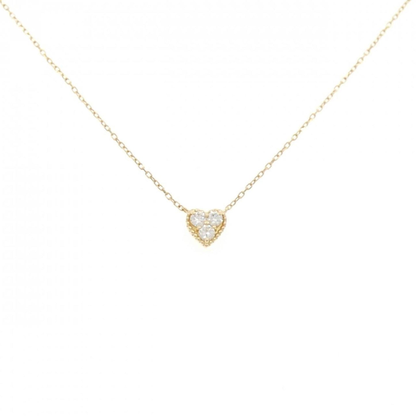 Vendome Aoyama Diamond Necklace 0.12Ct
