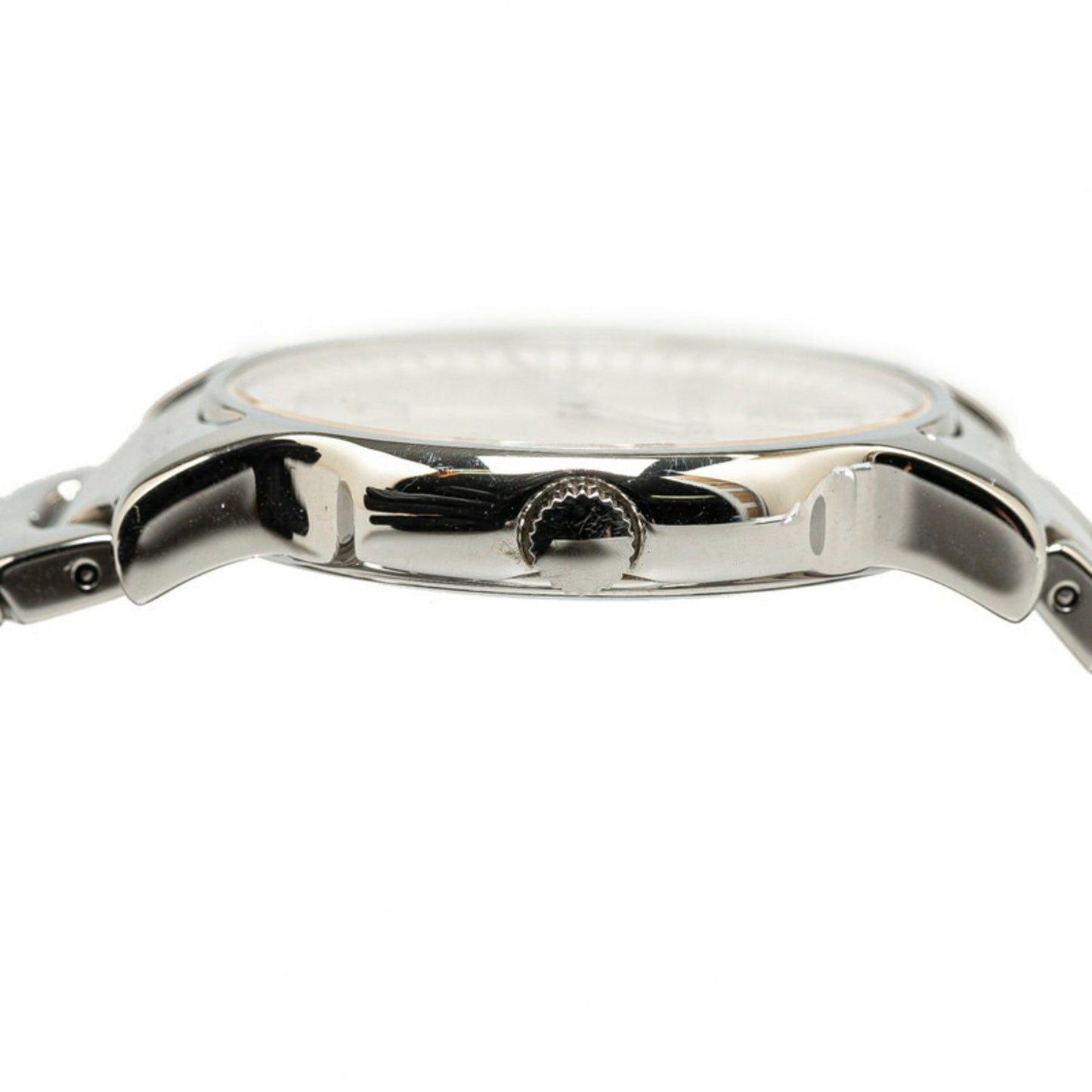 Bvlgari Solotempo Watch St35S Quartz Silver Dial Stainless Steel