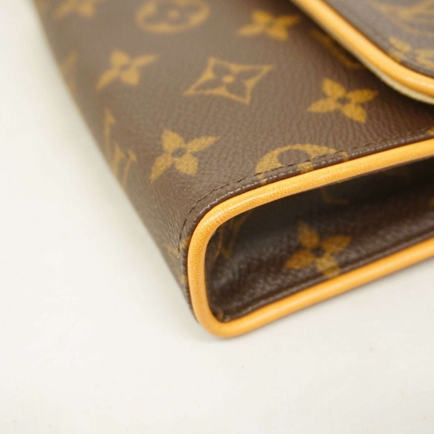 Louis Vuitton Monogram Pochette Florentine Waist Bag M51855 Brown