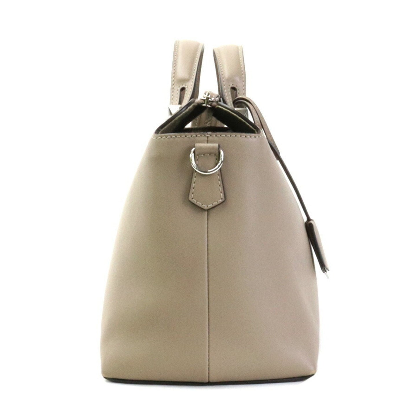 Fendi Handbag Shoulder Bag By The Way Large Leather Greige
