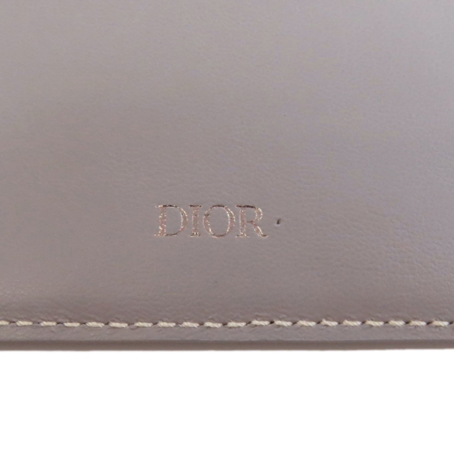 Christian Dior Leather Bi-Fold Wallet