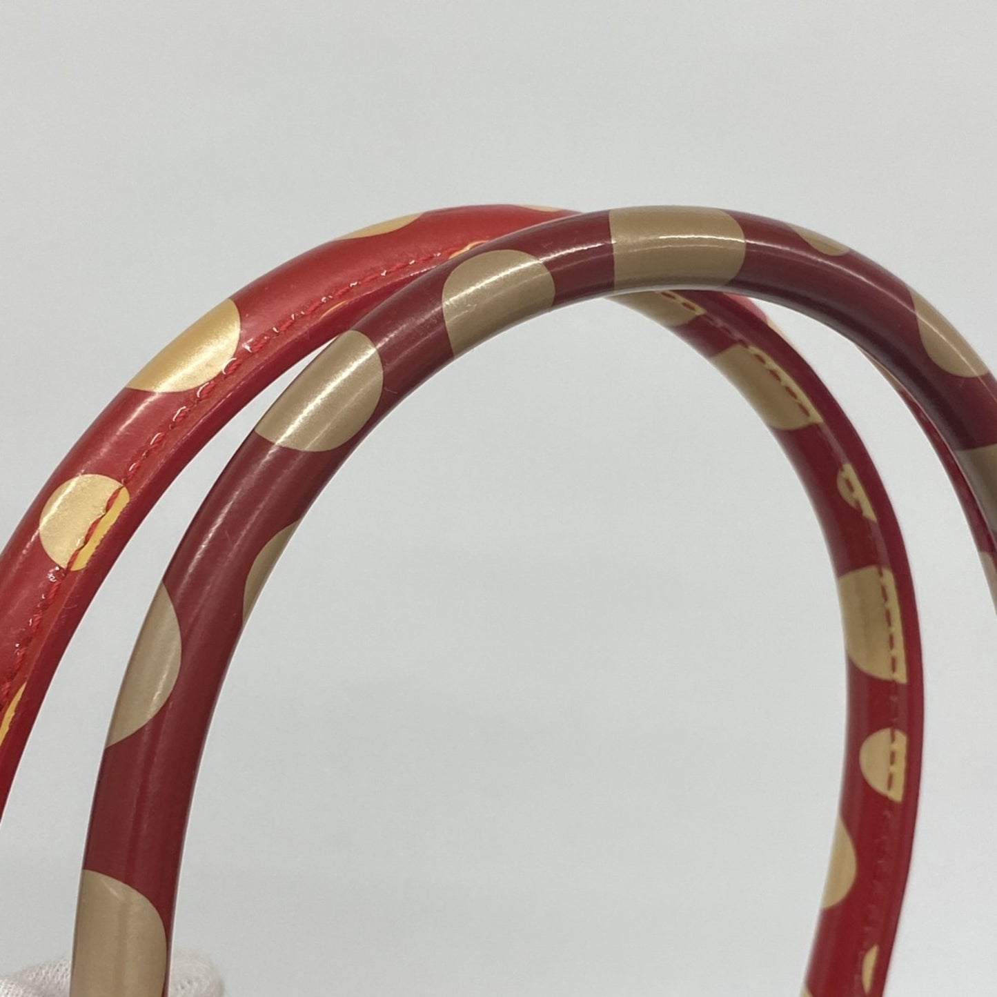 Louis Vuitton Nylon Dot Infinity Handbag