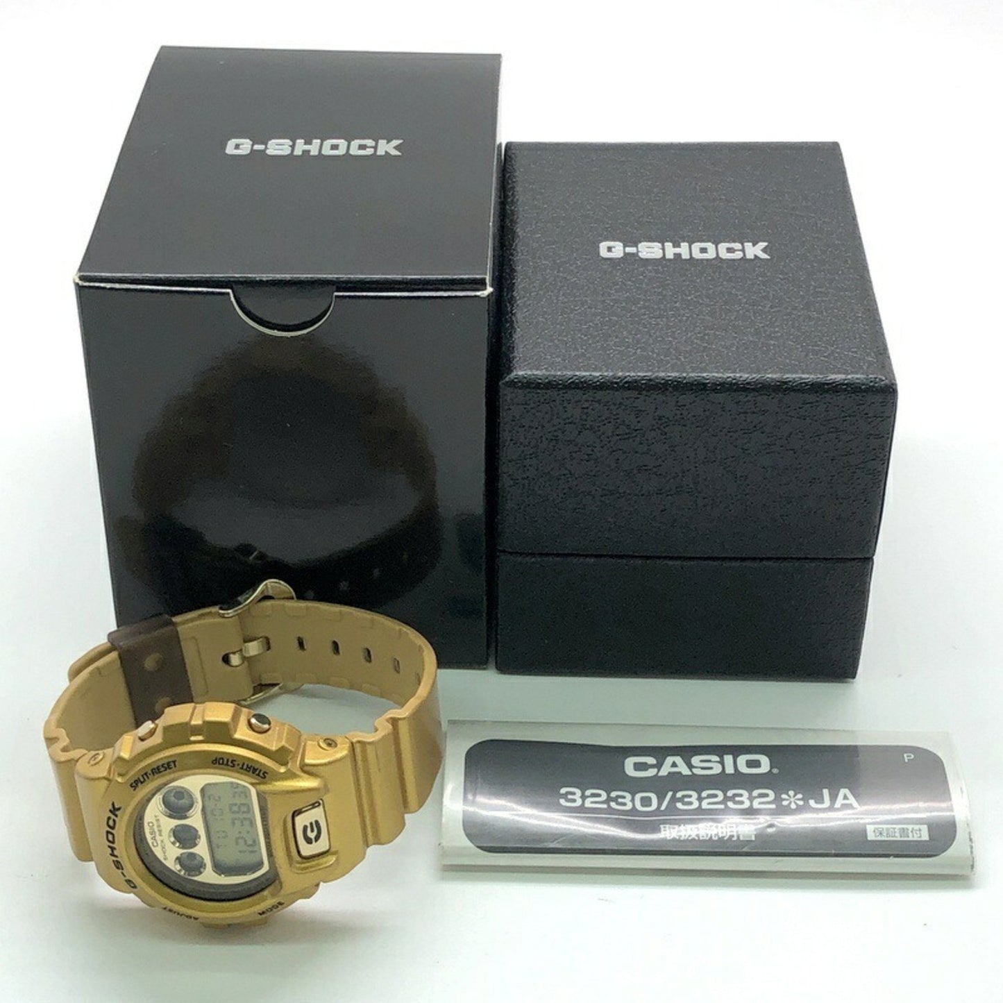 G-Shock Casio Dw-6900Gd-9 Crazy Gold Watch With Mirror Dial And Dark Dial