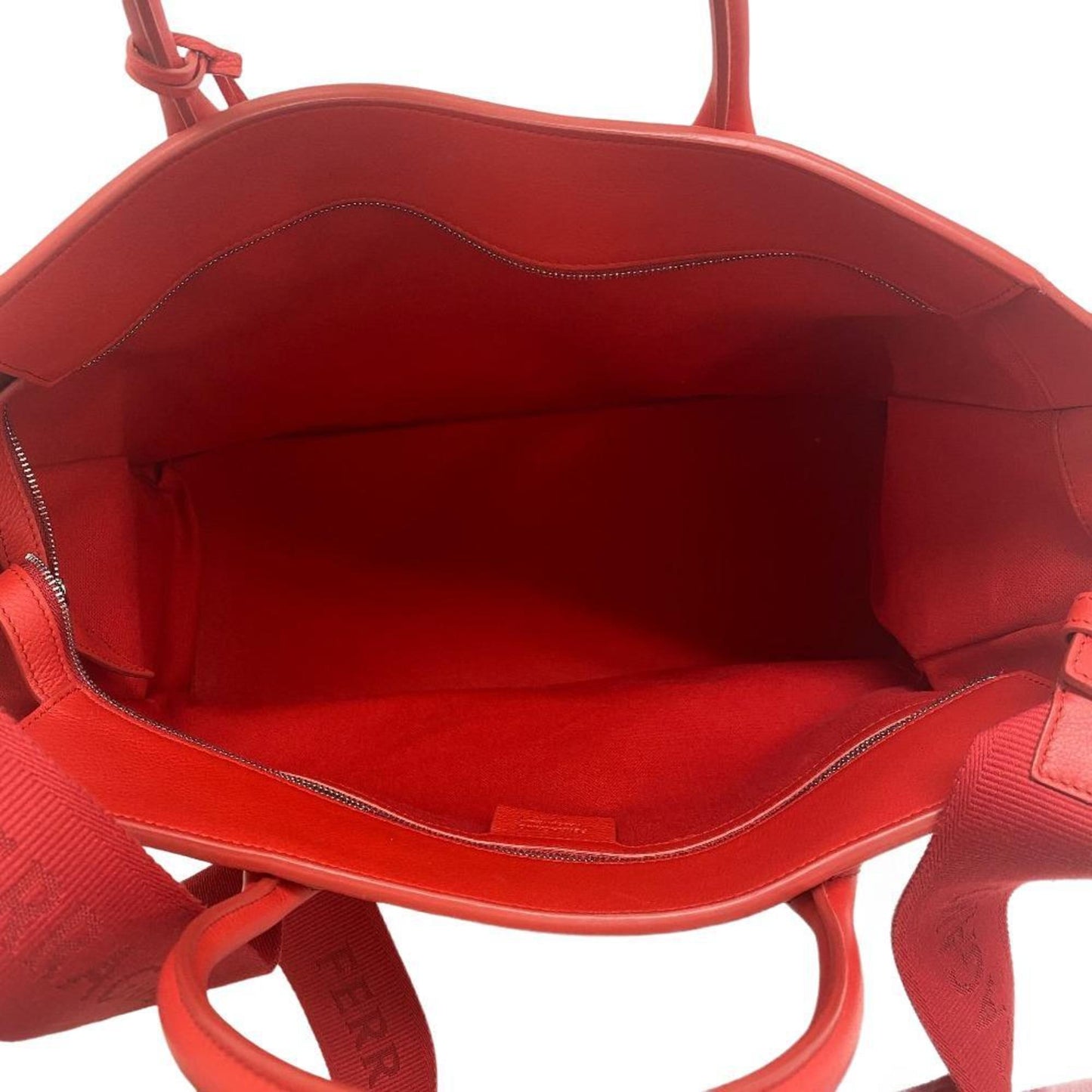 Salvatore Ferragamo Shoulder Bag Tote Red