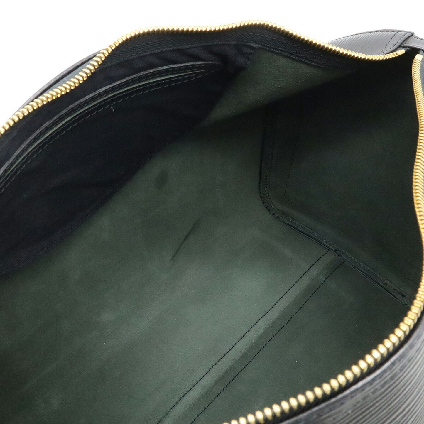 Louis Vuitton Epi Speedy 35 Handbag/Boston Bag In Leather Noir And Black