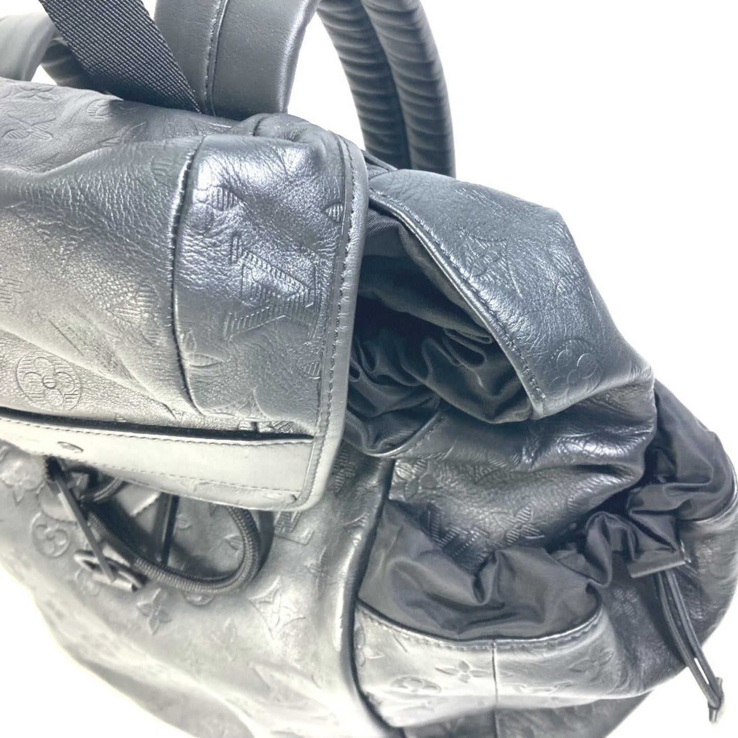 Louis Vuitton M43680 Monogram Shadow Discovery Backpack