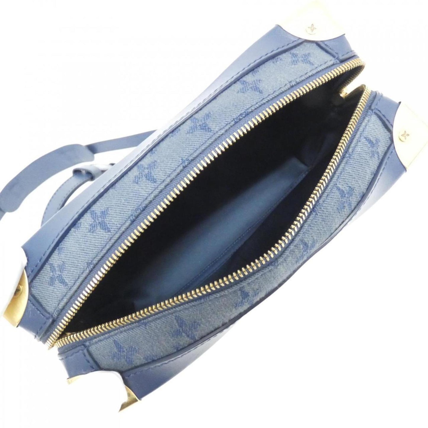 Louis Vuitton Monogram Denim Soft Trunk M44723 Shoulder Bag