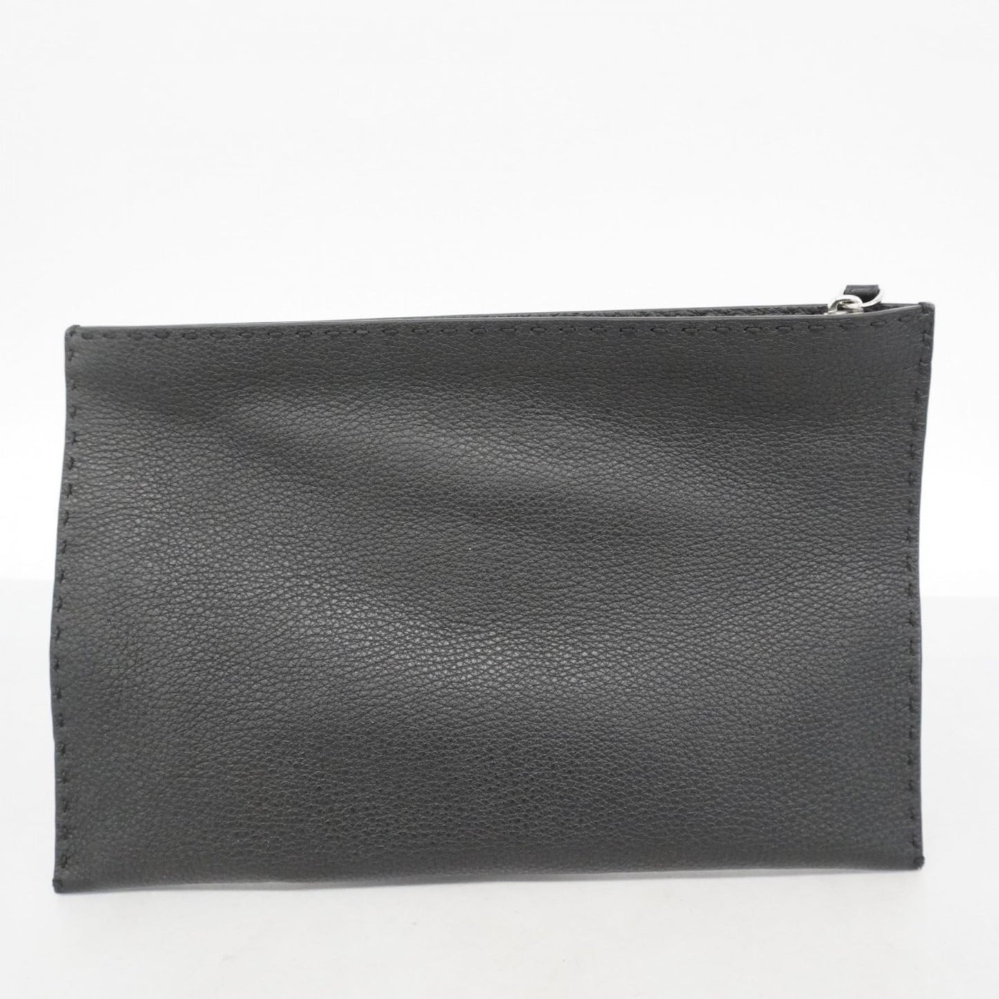 Leather Fendi Clutch Bag