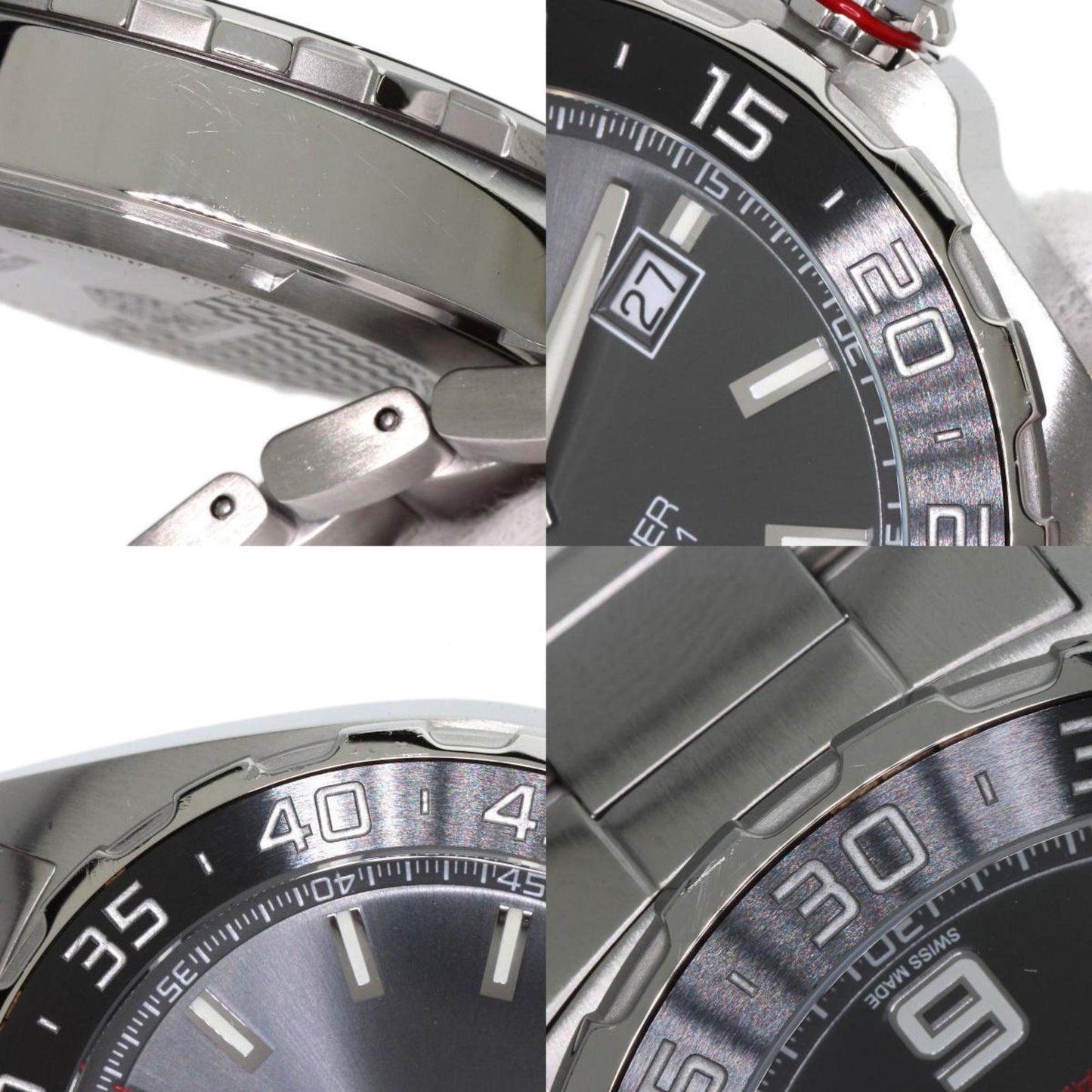 Tag Heuer Wa2011.Ba0842 Formula 1 Calibre 5 Date Watch Stainless Steel Ss