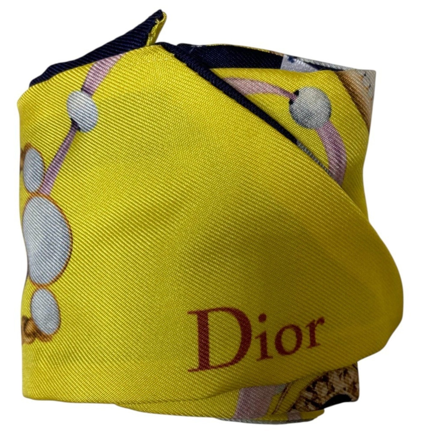 Christian Dior Dior Mitzah 100% Silk Scarf/Muffler