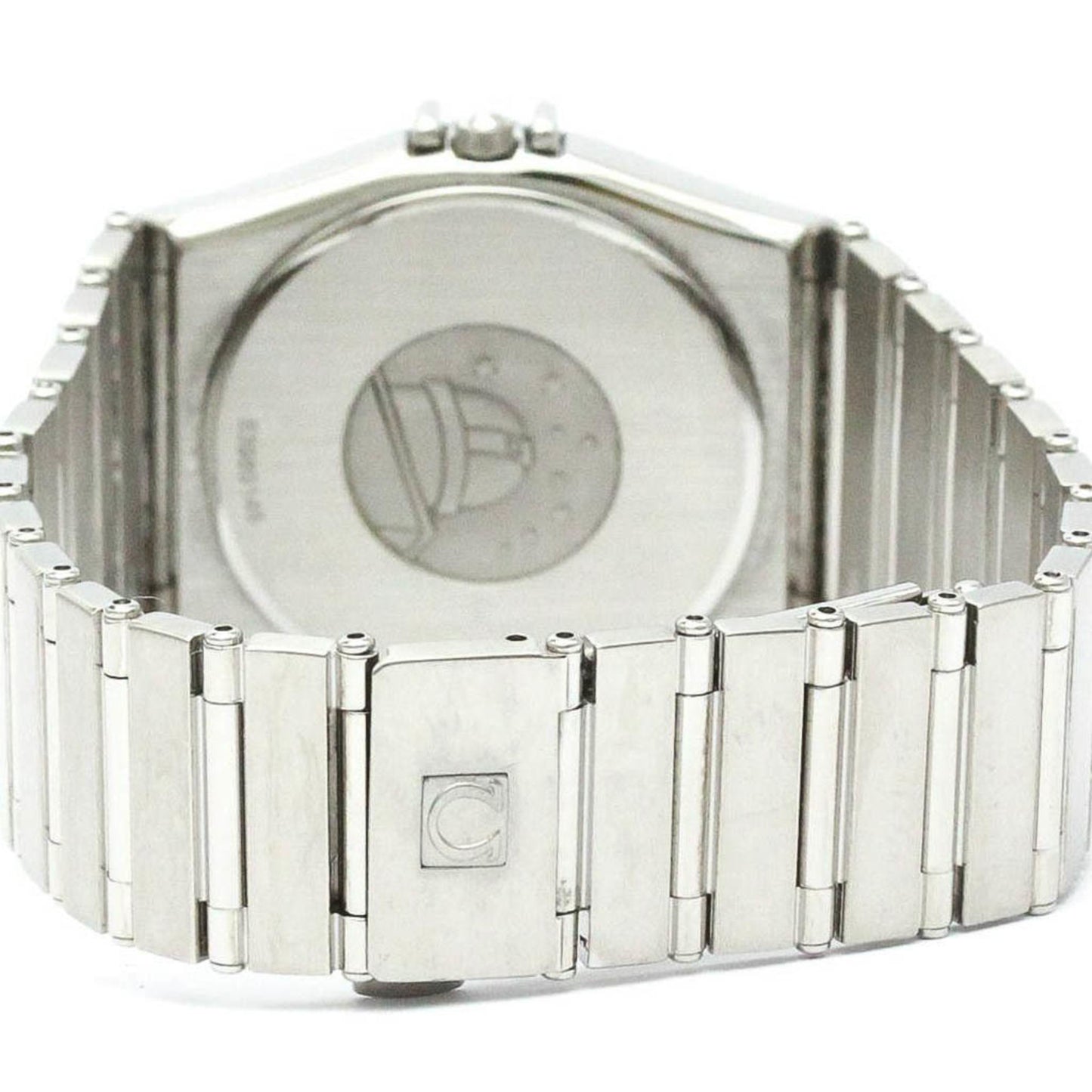 Polished Omega Constellation Stainless Steel Quartz