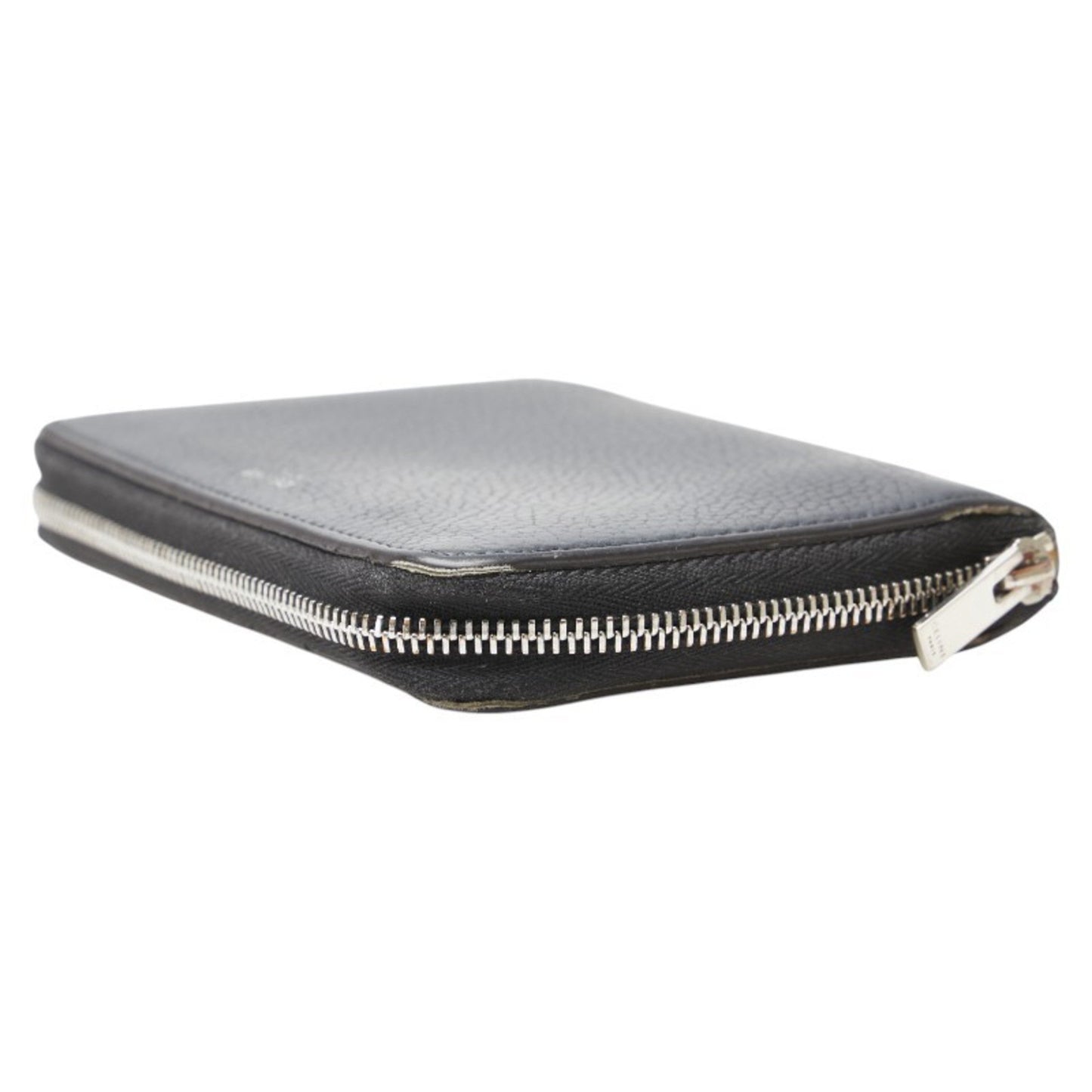 Celine Bifold Wallet In Black Leather