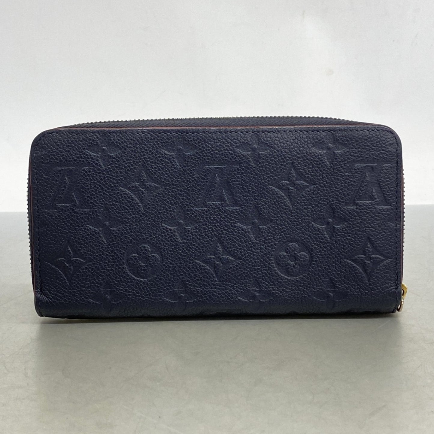 Louis Vuitton Monogram Empreinte Zippy Wallet M62121 Marine Rouge