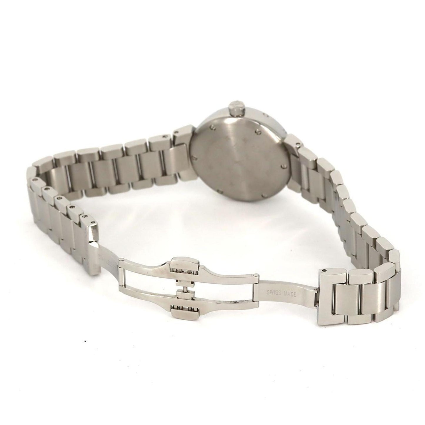 Louis Vuitton Tambour Q121K Ss Wristwatch Quartz