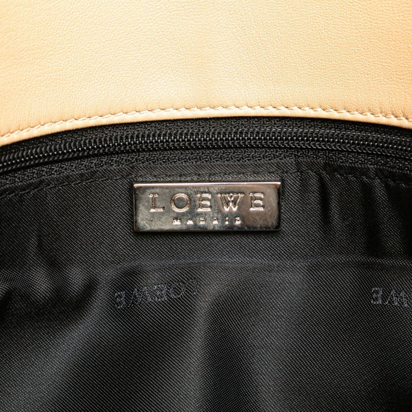 Loewe Bag Beige Leather