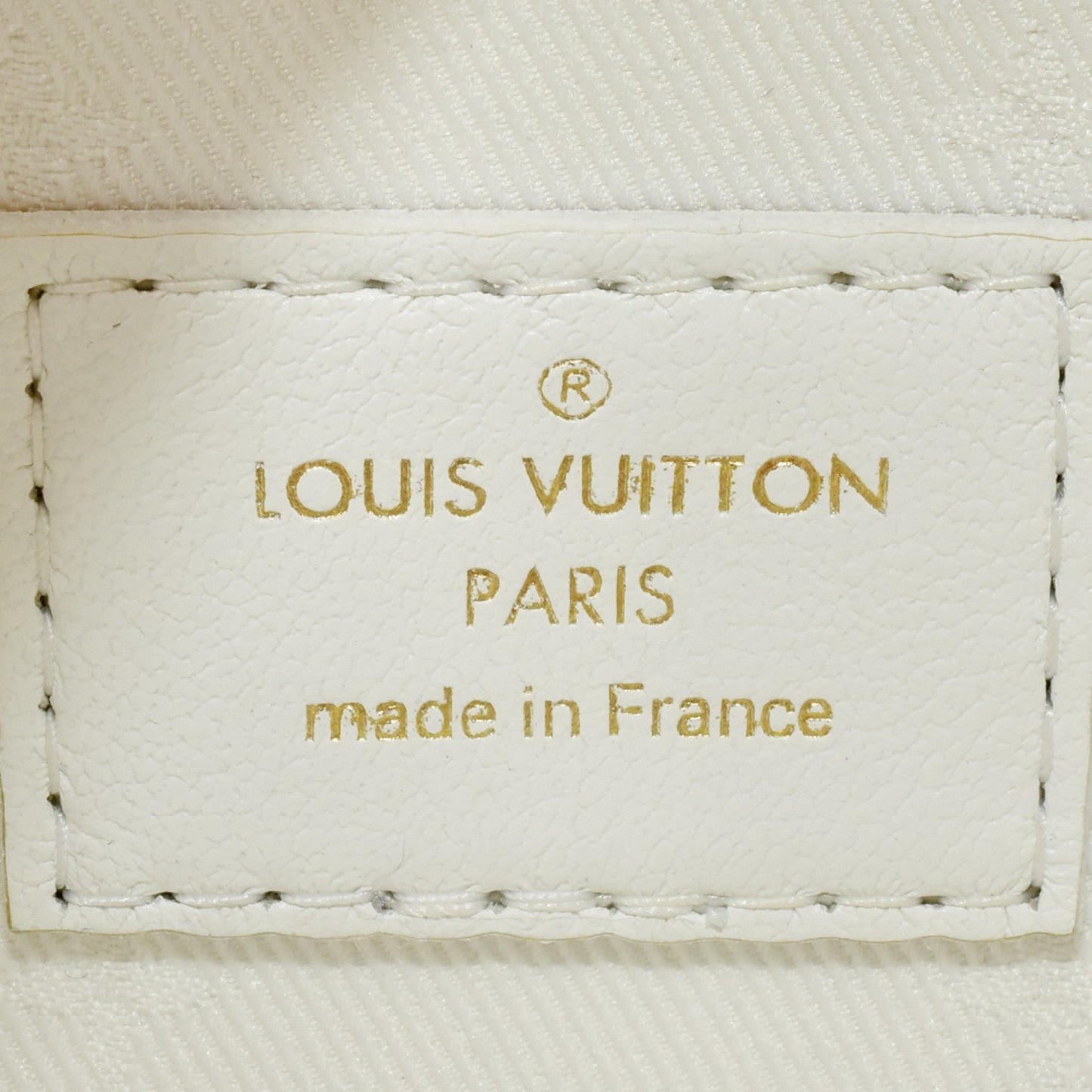 Louis Vuitton Papillon Bb Bubble Gram Shoulder Bag 3Way Calfskin M59827 White Rfid Handbag
