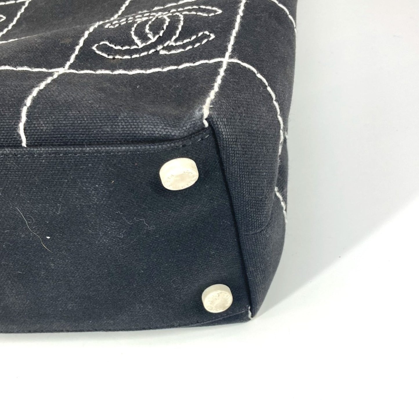 Chanel Cc Coco Mark Bicolor Tote Bag