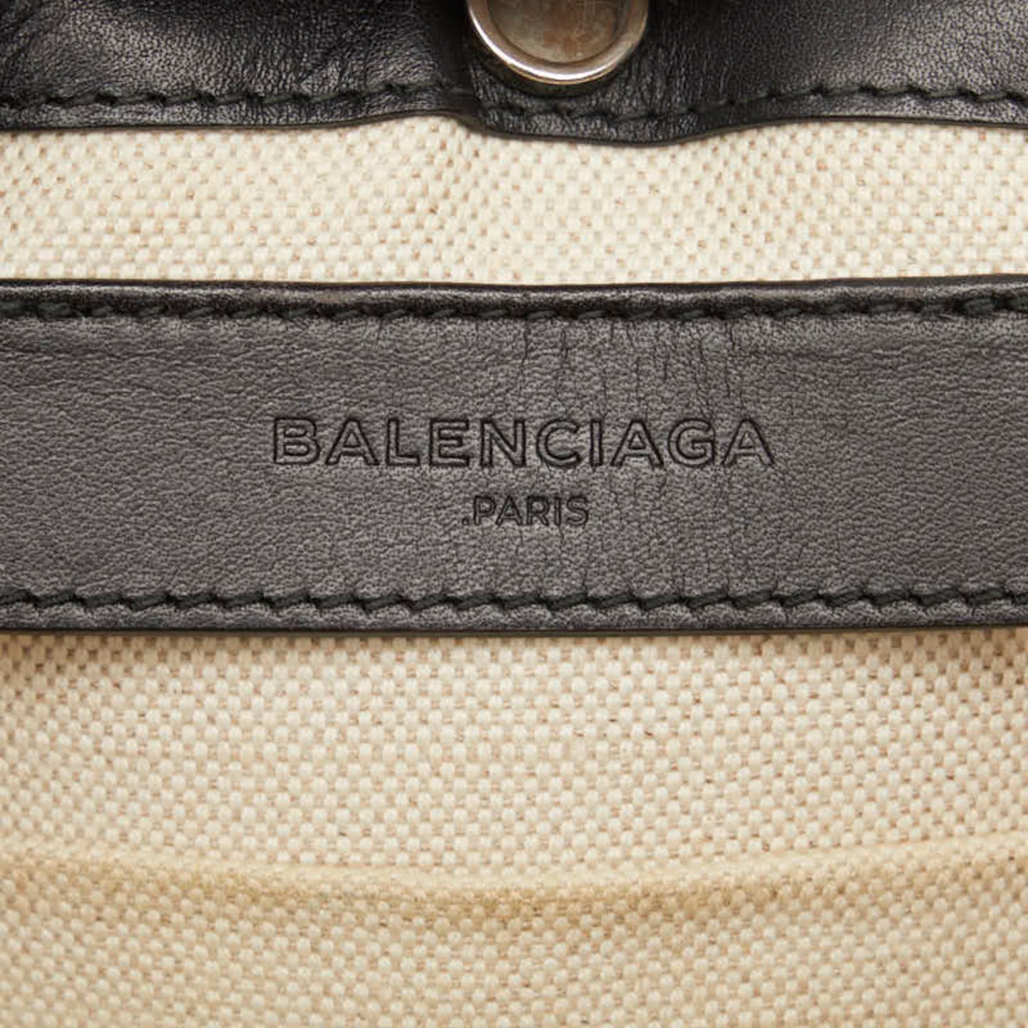 Balenciaga Navy Pochette Crossbody Shoulder Bag 339937 In White