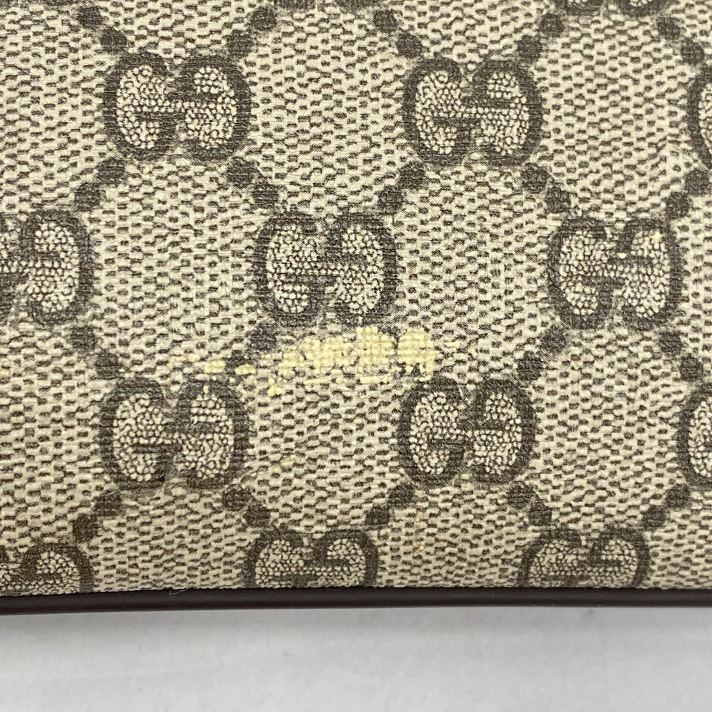 Gucci Gg Supreme Shoulder Bag 295257 Brown
