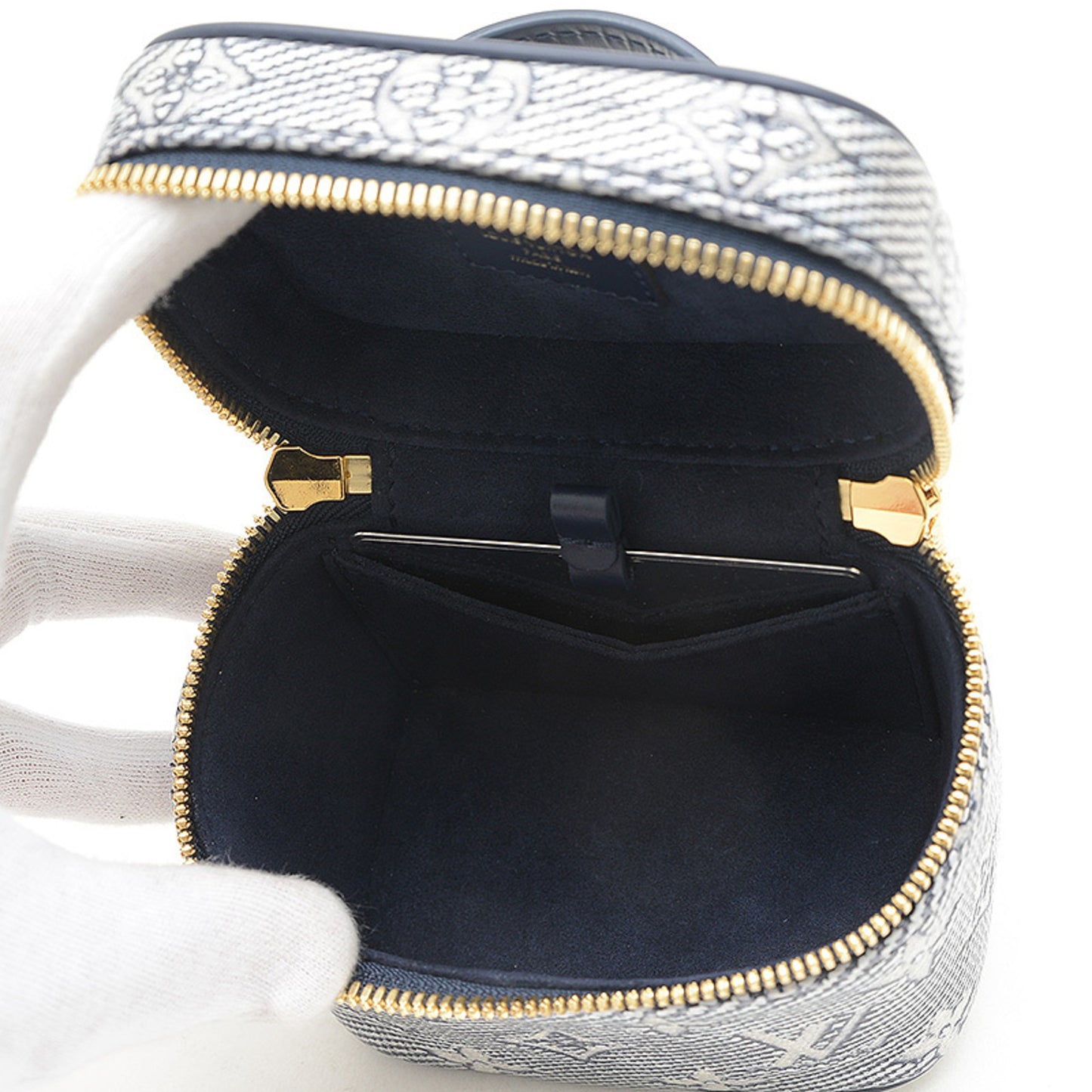 Louis Vuitton Monogram Laminated Micro Vanity Chain Shoulder Bag M52467 Bp