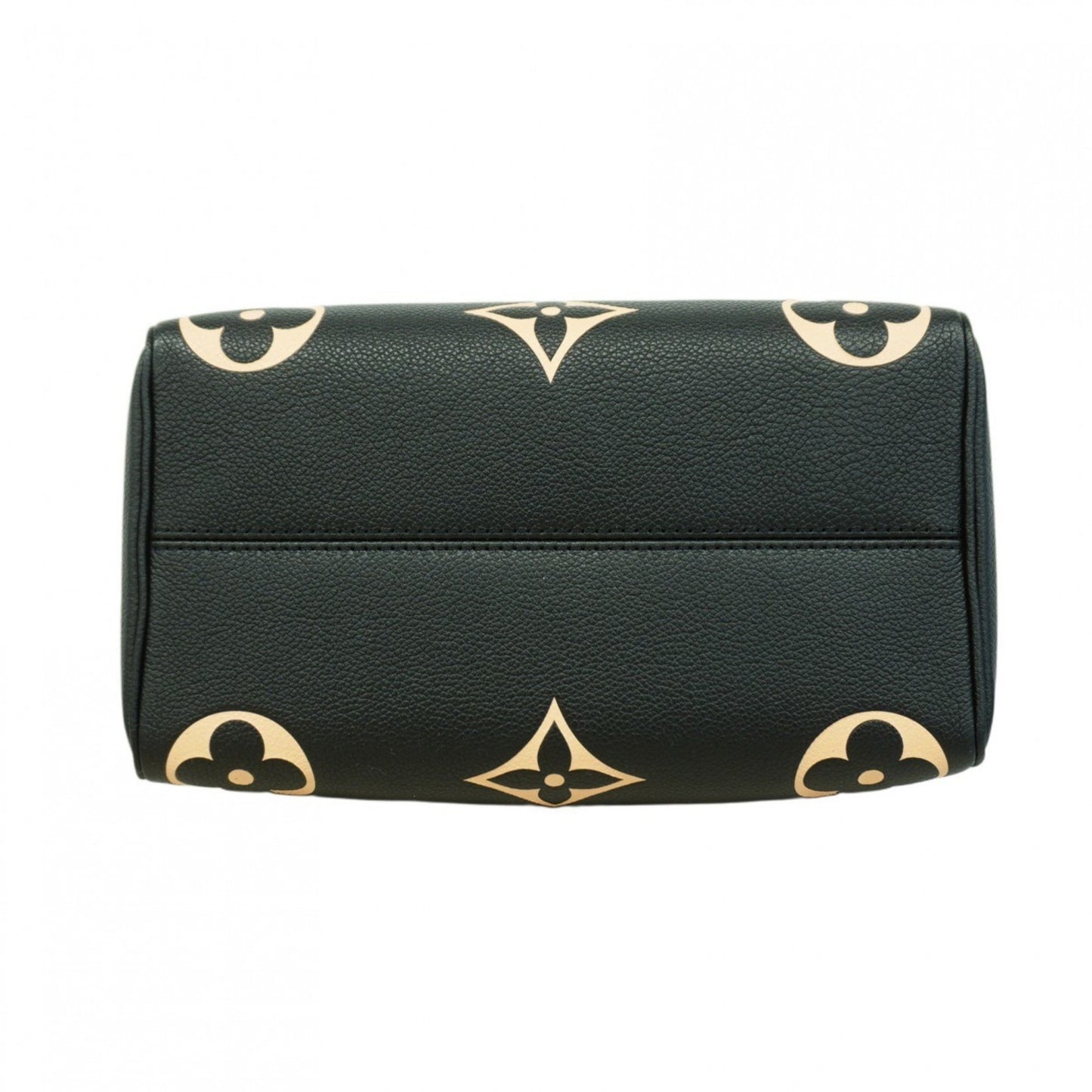 Louis Vuitton Monogram Empreinte Two-Tone Speedy Bandouliere 25 Handbag M58947 Black/Beige