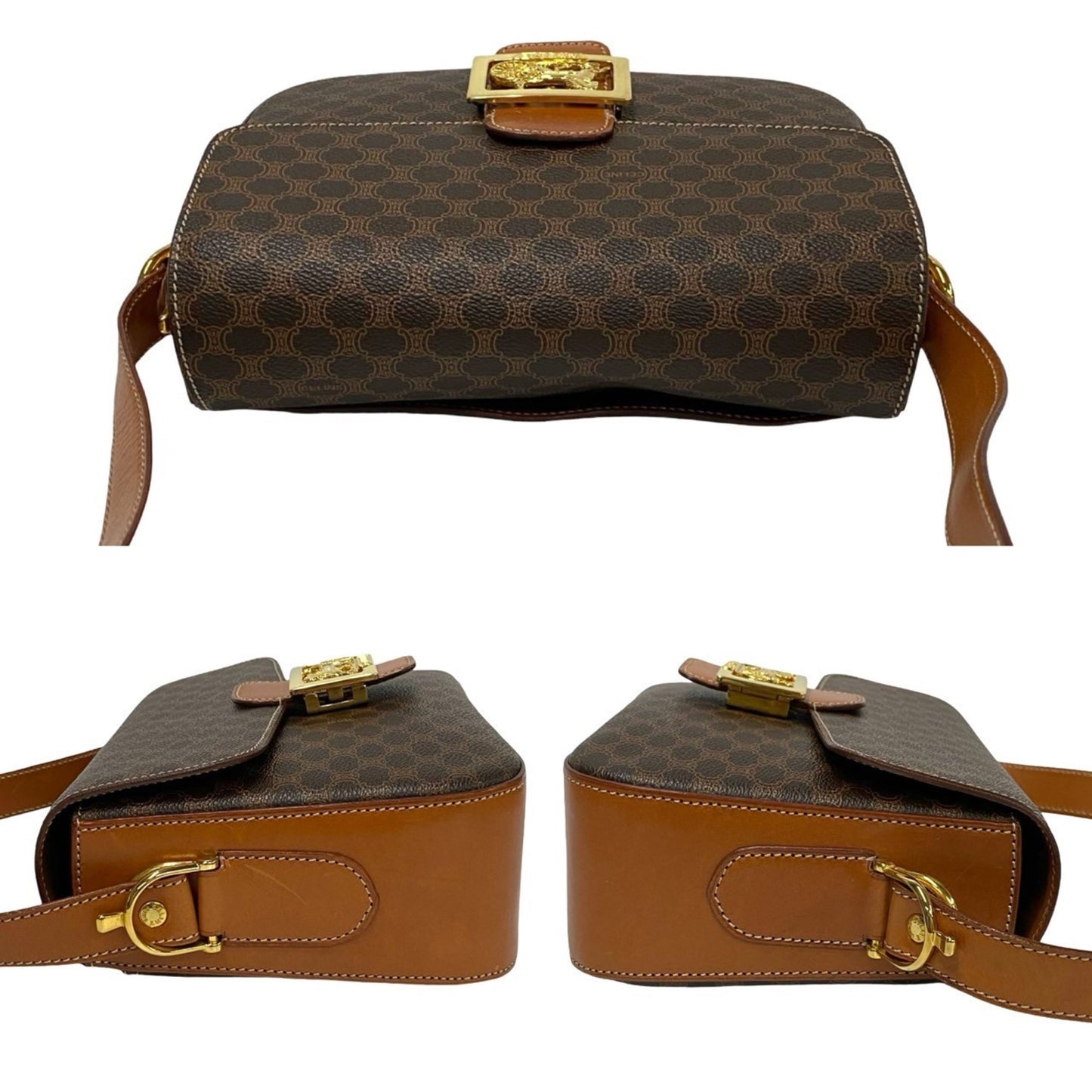Celine Macadam Blason Triomphe Print Logo