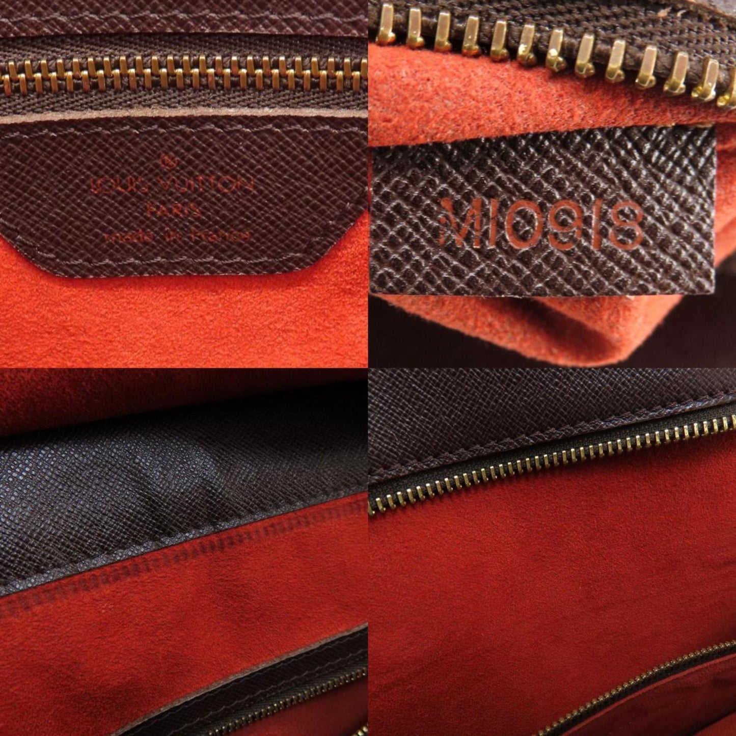Louis Vuitton N51145 Venice Damier Ebene Tote Bag Canvas