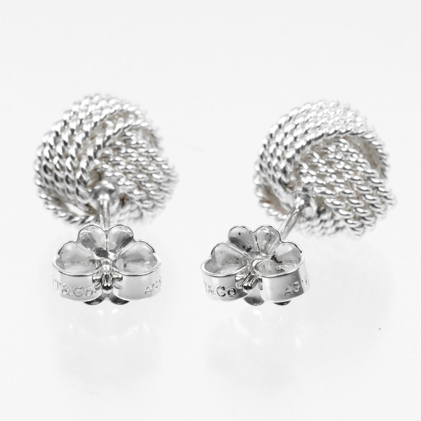 Tiffany & Co. Mesh Knot Earrings