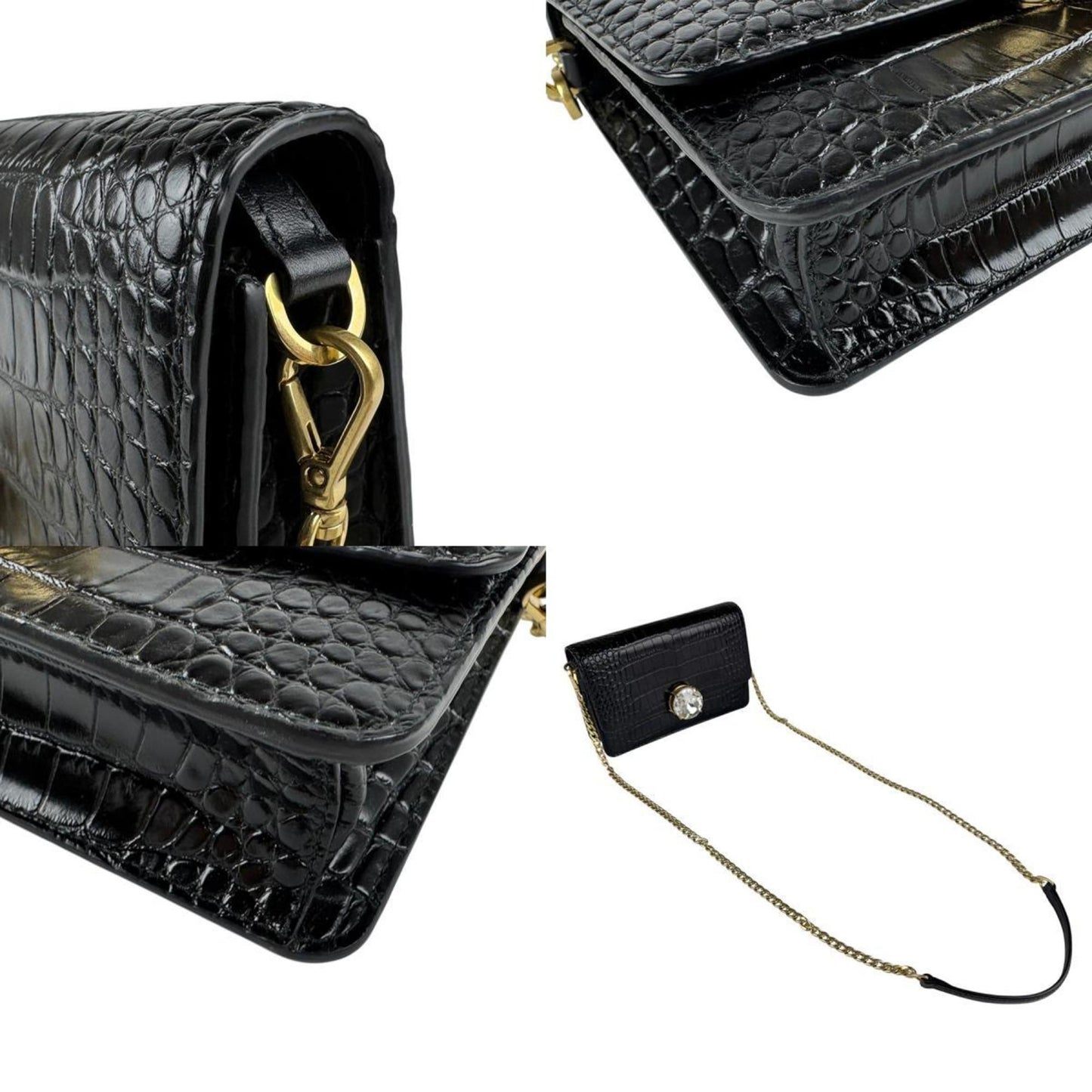 Miu Miu Miu Shoulder Bag In Embossed Leather