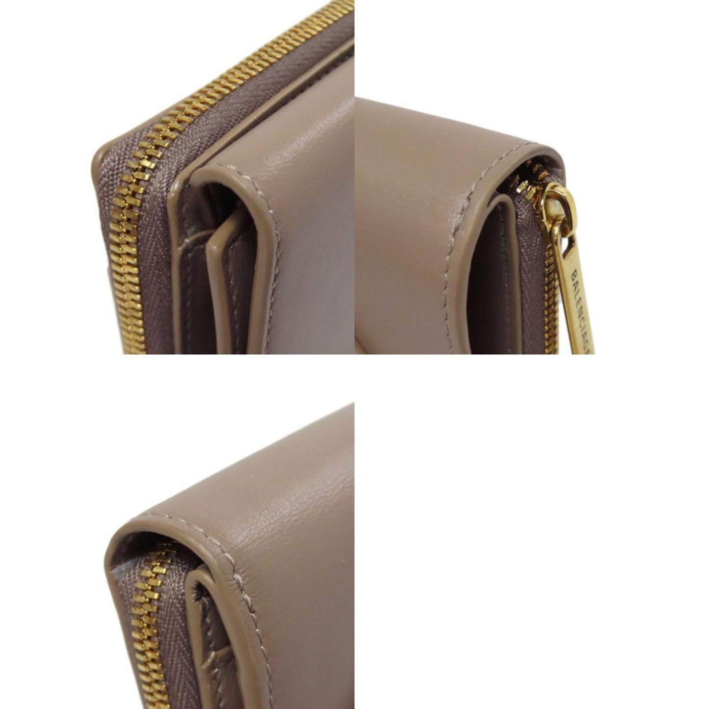 Balenciaga 753762 Leather Bifold Wallet