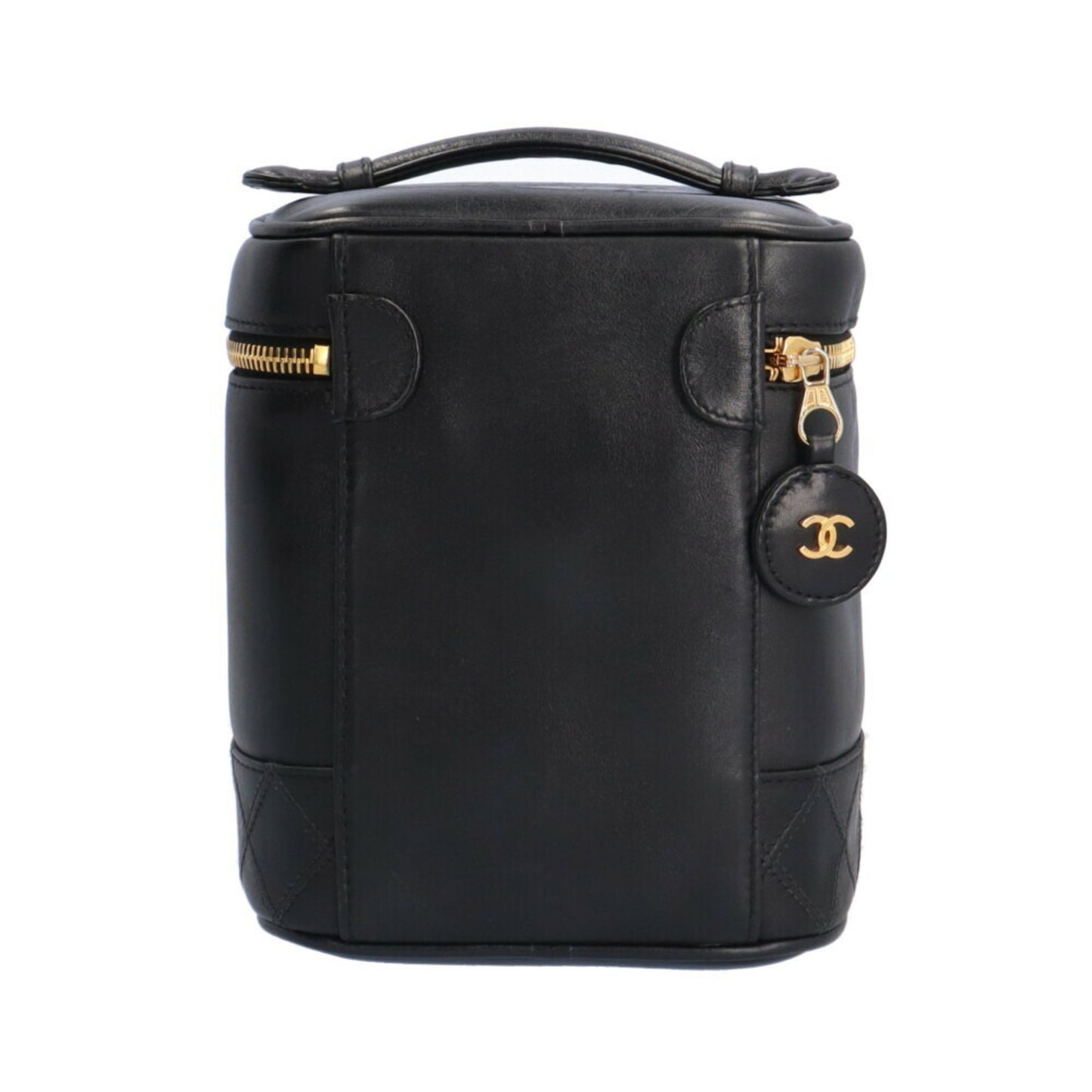 Chanel Vanity Lambskin Handbag A01619 Black