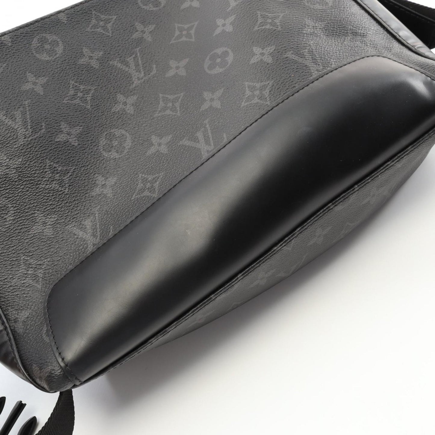 Louis Vuitton Voyage Pm Shoulder Bag Coated Canvas Leather Monogram Eclipse