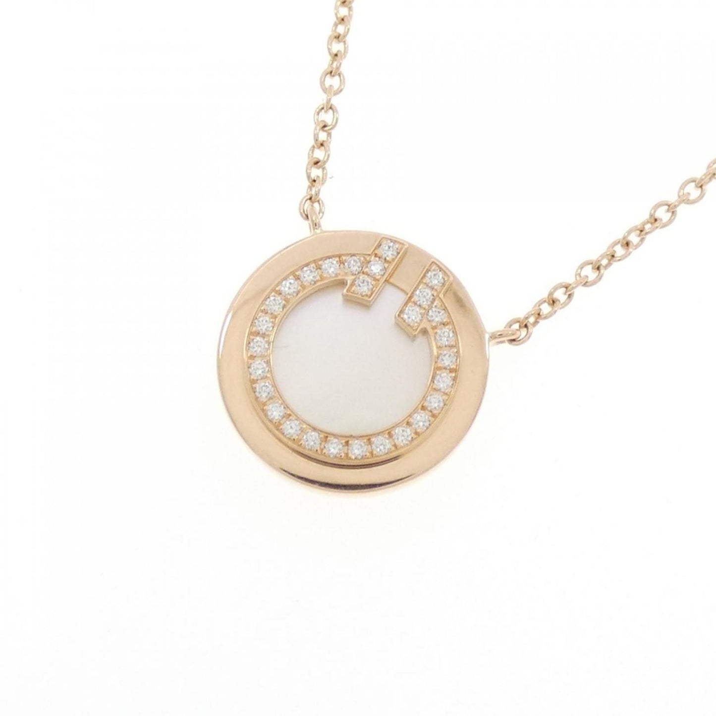 Tiffany T Circle Necklace